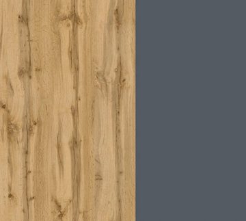 Helvetia Sideboard Roger,Breite 182cm, stilvolle Schrank, 2 Holztüren 3 Schubladen, Kommode mit viel Stauraum, Einlegeböden verstellbar