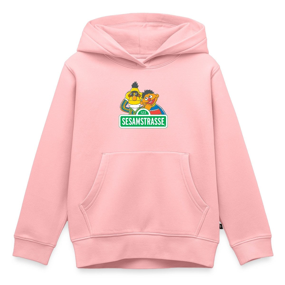 Hoodie Sesamstraße Schild Ernie und Bert Kinder Premium Hoodie