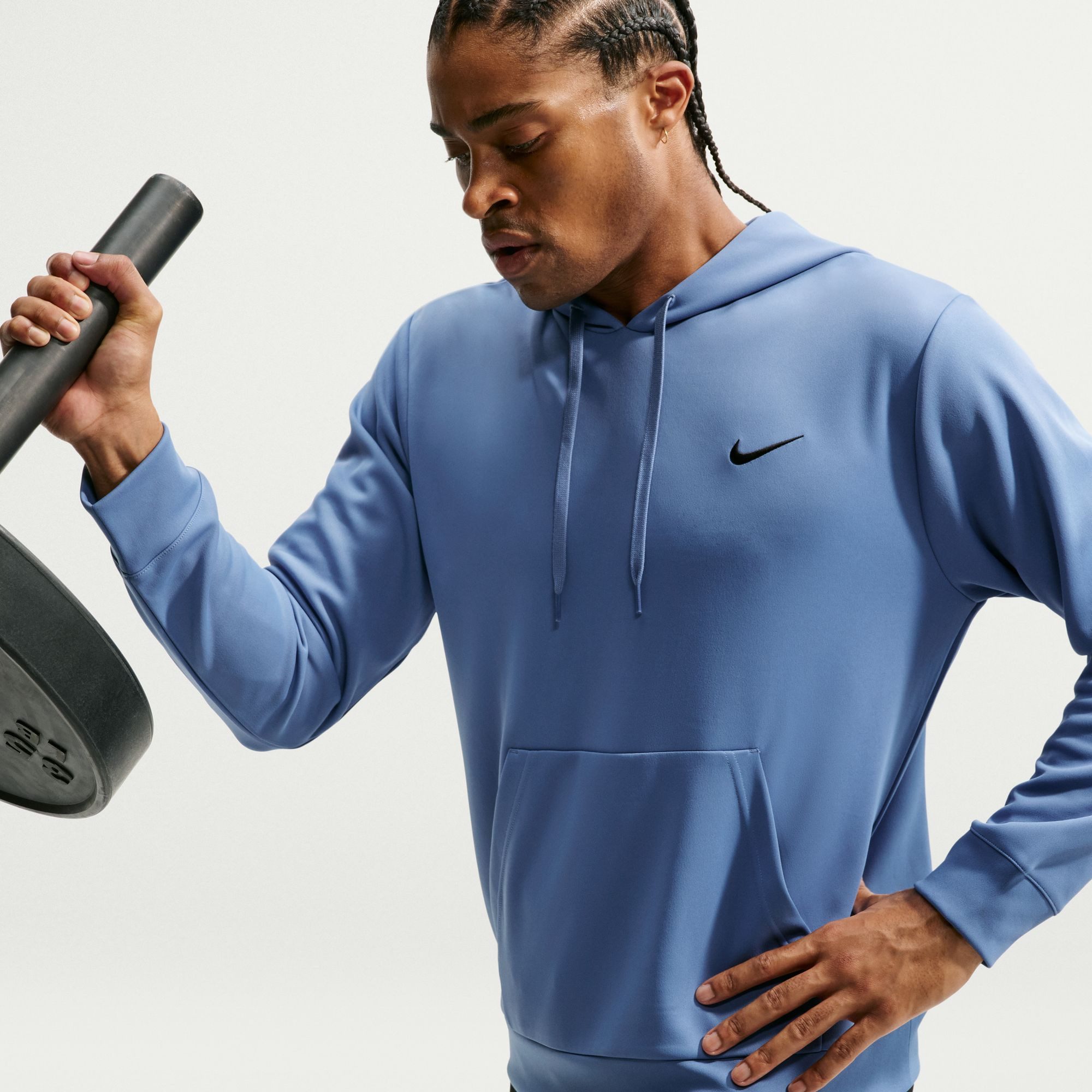 Nike Kapuzensweatshirt M NK DF UV FLEX FLC PO HD wasserabweisend, windabweisend, mit Kängurutasche, Basic Passform