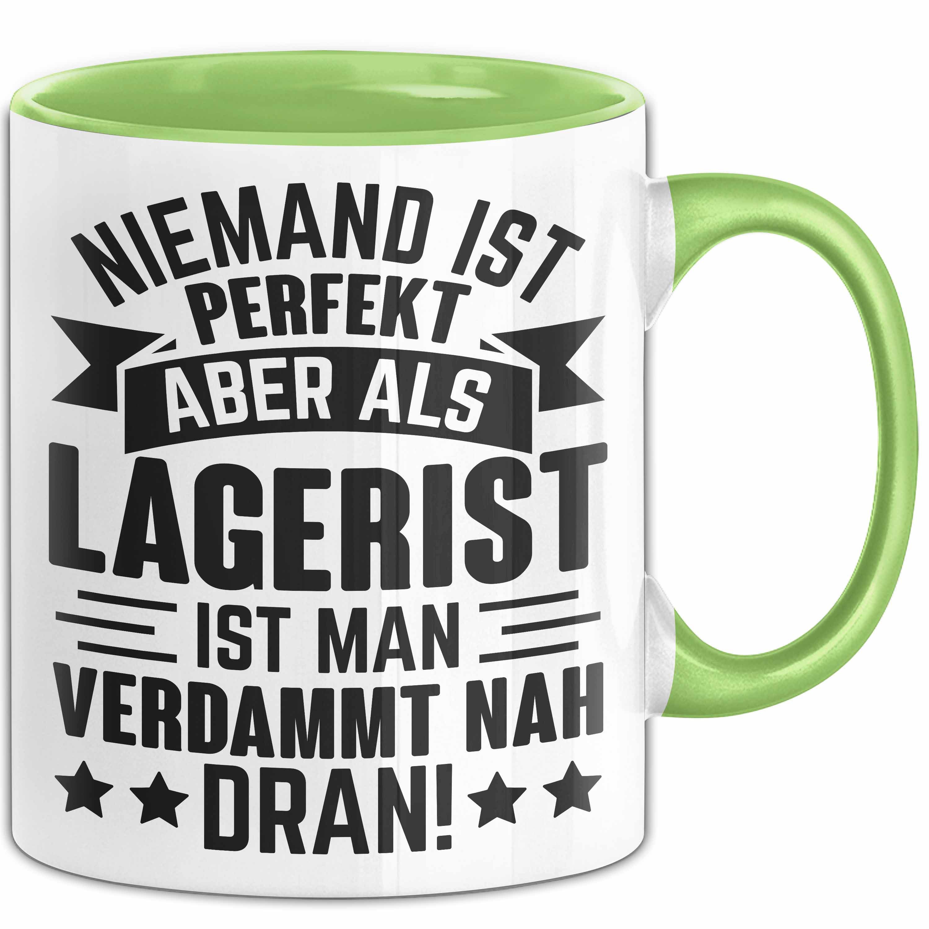 Tasse Lagerist Lagerlogistik Logistiker Tasse Geschenk Fachlagerist Lagerver