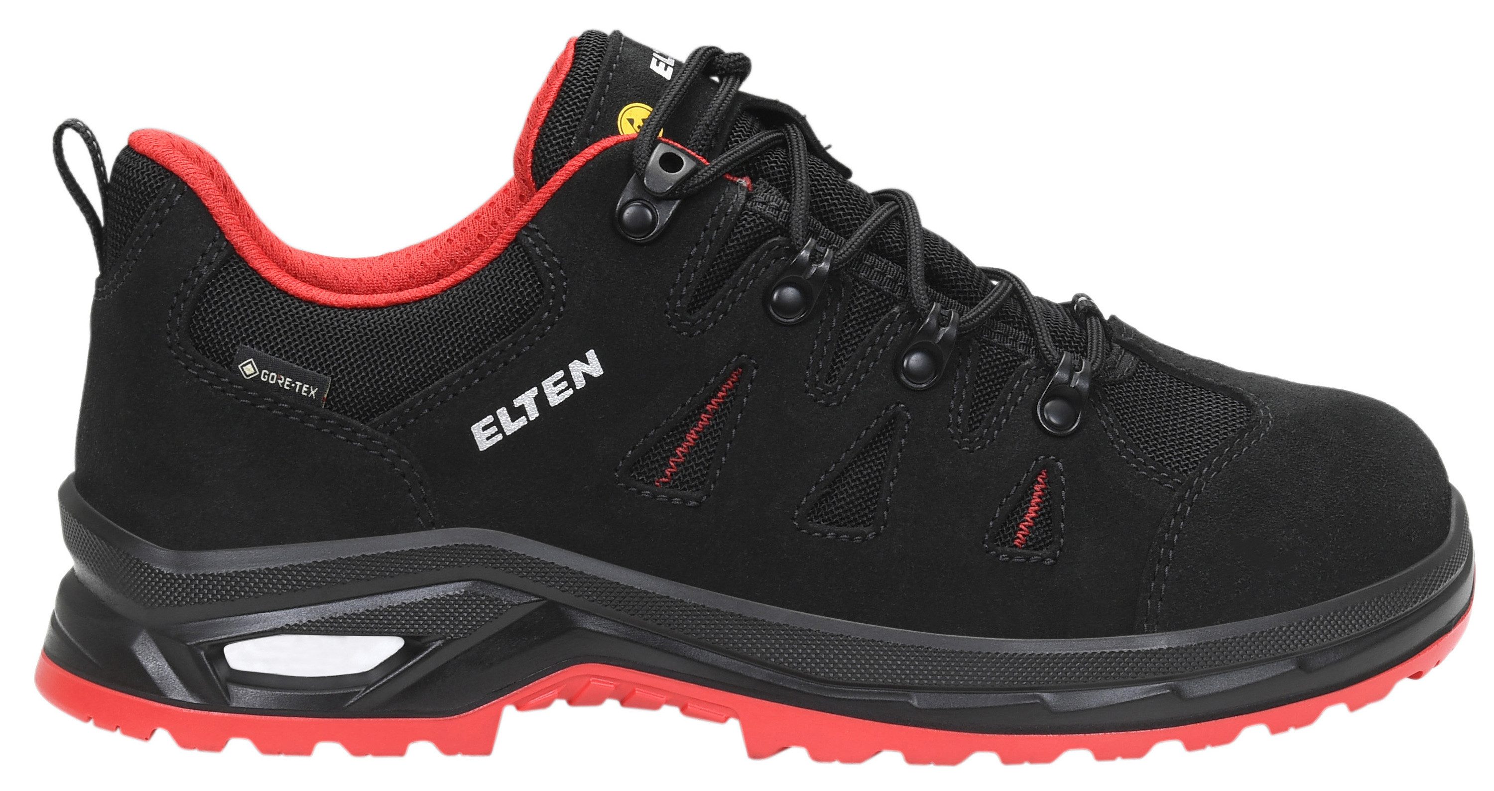 ELTEN RIWEMO XXP GTX® black-red Low ESD S3S WR Sicherheitsschuh (Schuhkarton, Paar) – Bild 3 von 5