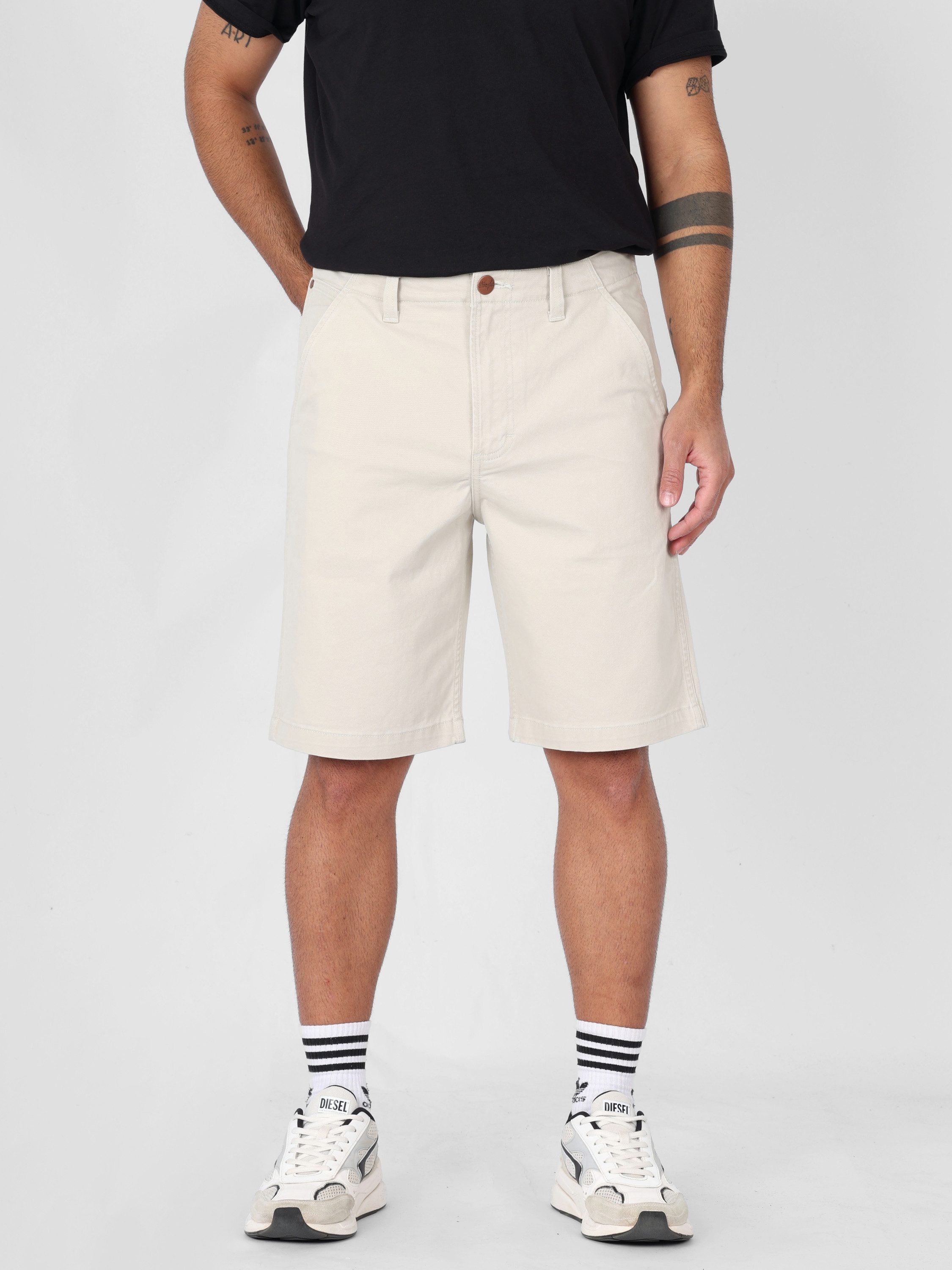 Wrangler Chinoshorts Regular Fit - CJ CHINO PELICAN