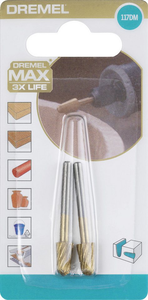 Thumbnail - DREMEL Fräsbohrer Dremel Max Hochgeschwindigkeits-Fräsmesser