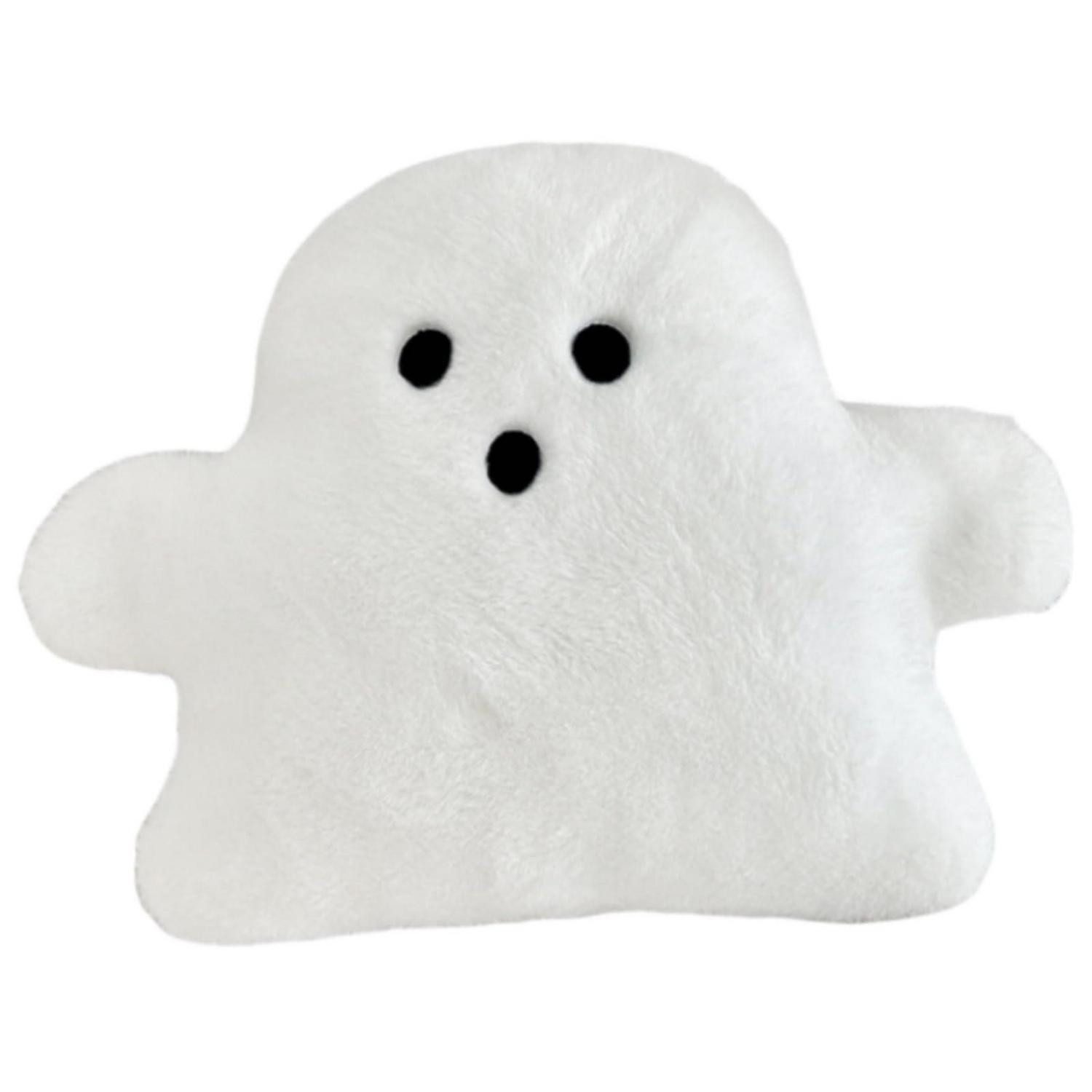 LuxusKollektion Kuscheltier Geisterkissen Halloween Geisterkuscheltier Wurfkissen Weiß 30x40 CM