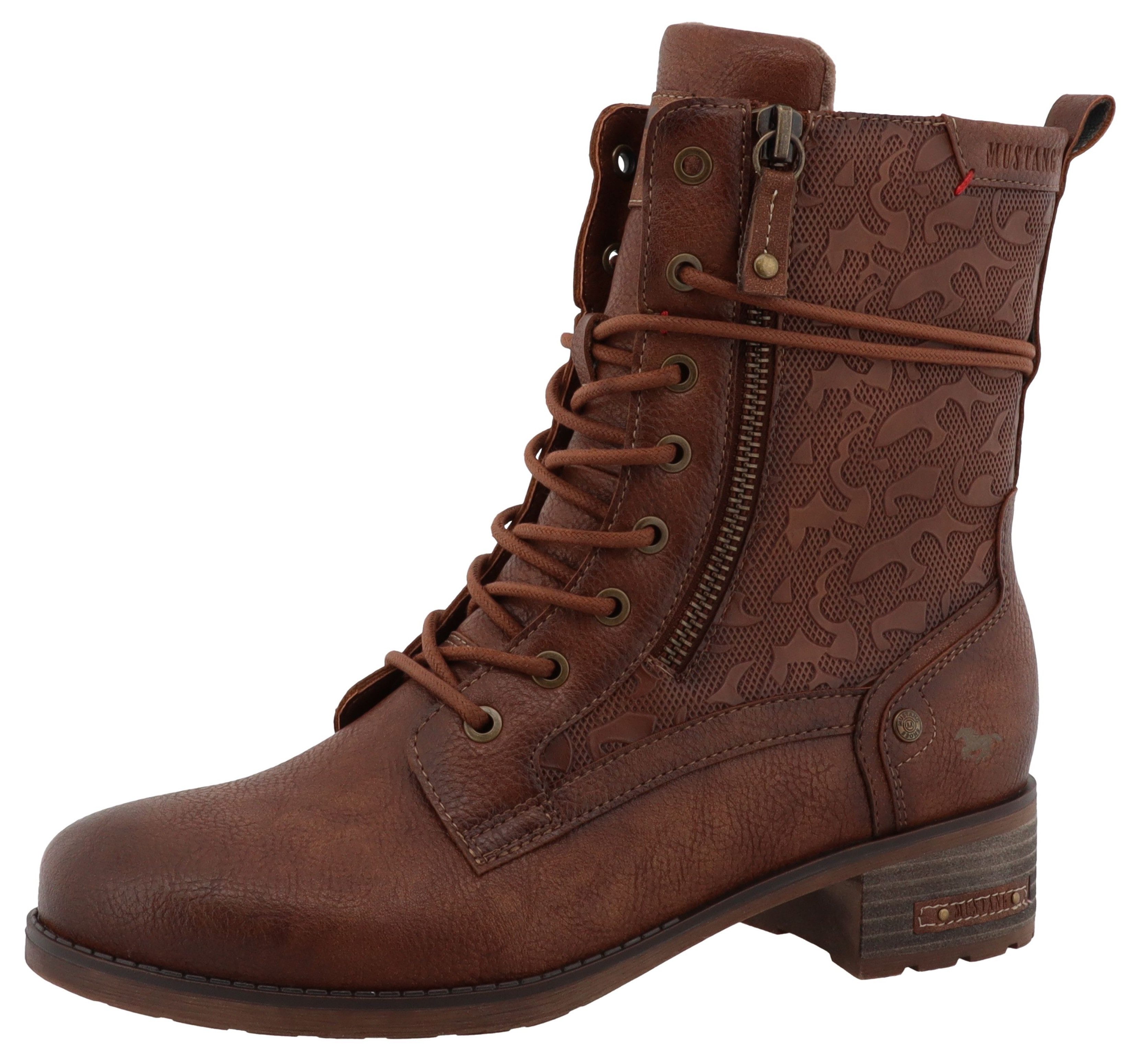Mustang Shoes Fabienne Winterstiefelette Stiefelette, Winterboots günstig online kaufen