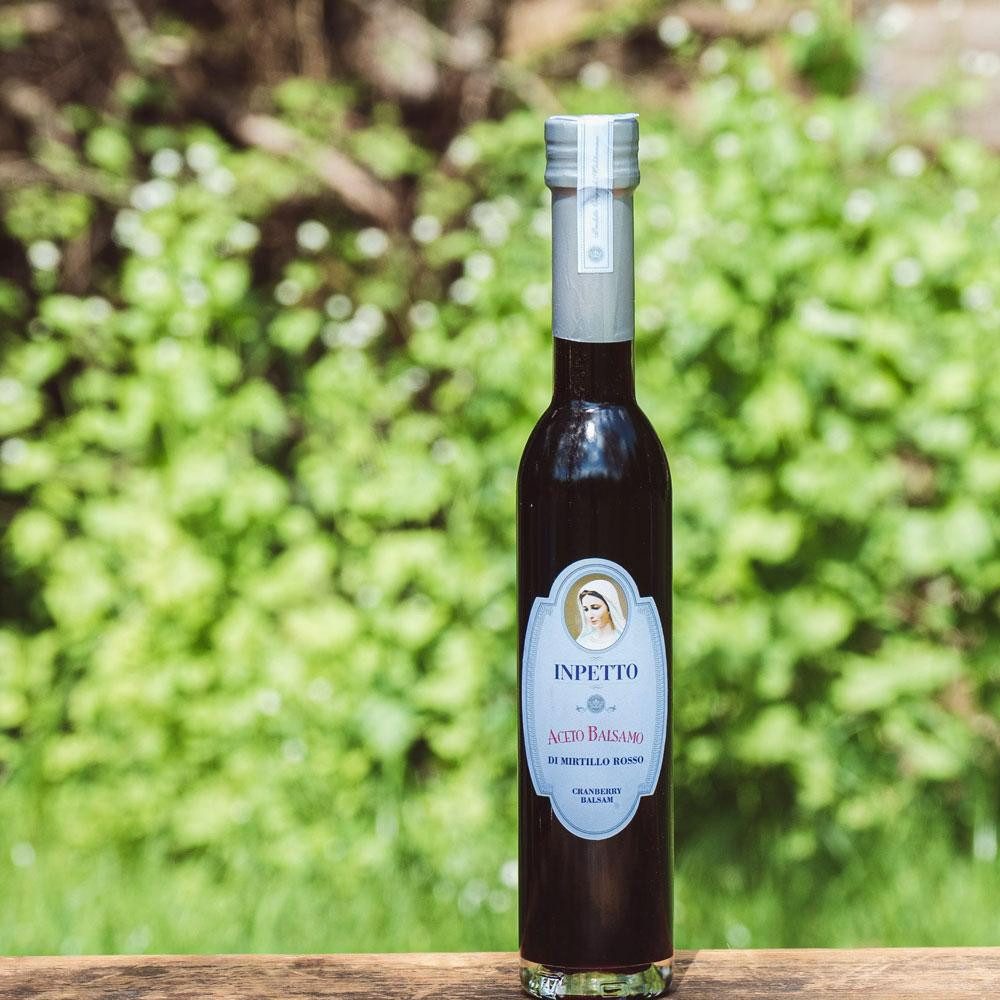 Inpetto Essigspender Inpetto Aceto Balsamico Essig di Mirtilli Rossi Essig mit Cranberrys