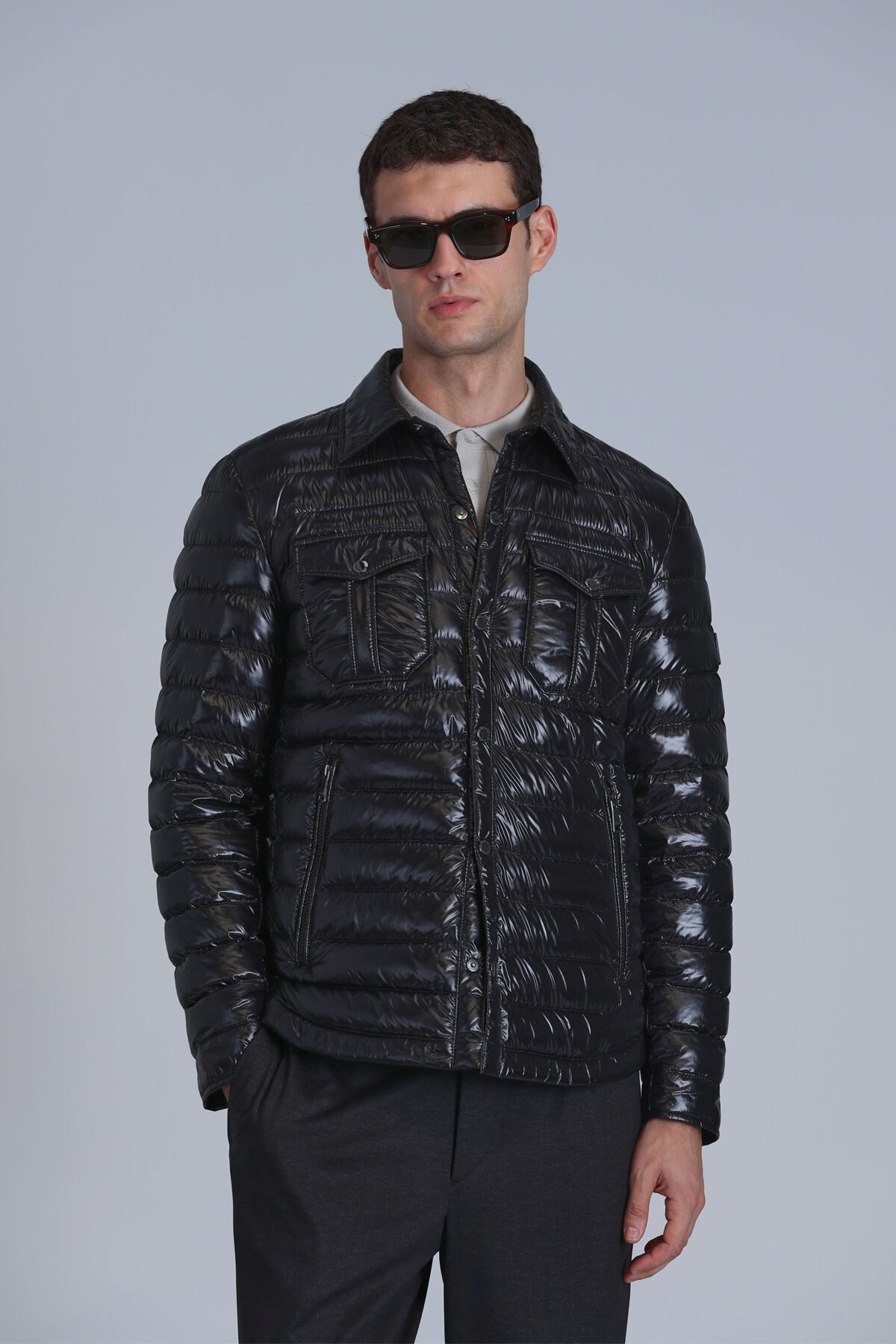 Lufian Winterjacke Kane (1-St) mit Hemdkragen günstig online kaufen