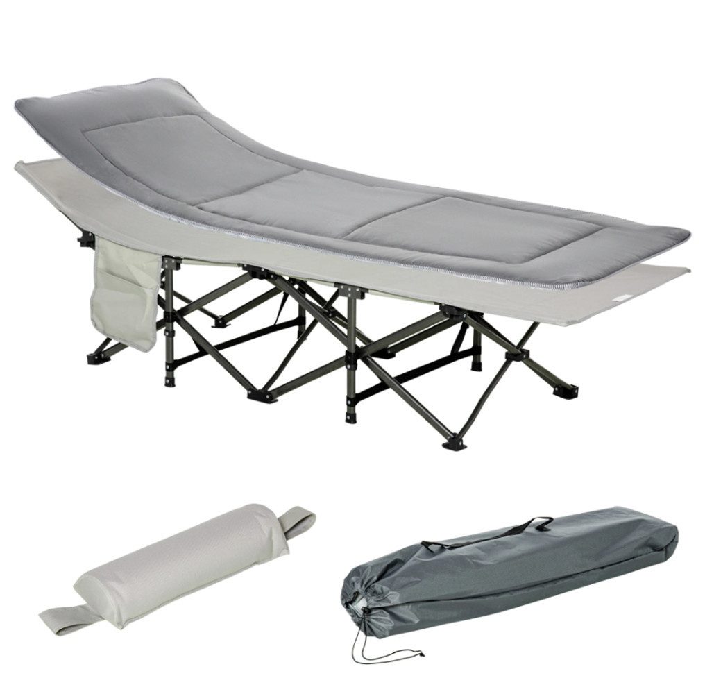 XDOVET Feldbett Feldbett faltbar Campingbett mit Matratze Tragetasche, Camp günstig online kaufen