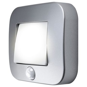 Ledvance Unterschrankleuchte Mobile LED Leuchte Nightlux in Silber 0,25W 14lm IP54, keine Angabe, Leuchtmittel enthalten: Ja, fest verbaut, LED, 4000, Möbelleuchten
