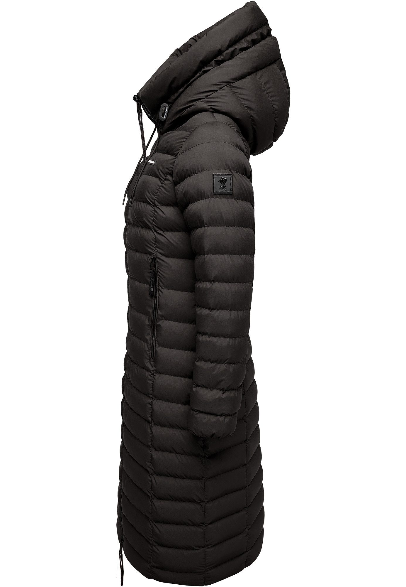 REPUBLIX Winterjacke ELORA Damen Gefütterte Winter Jacke Mantel Parka mit großer Kapuze