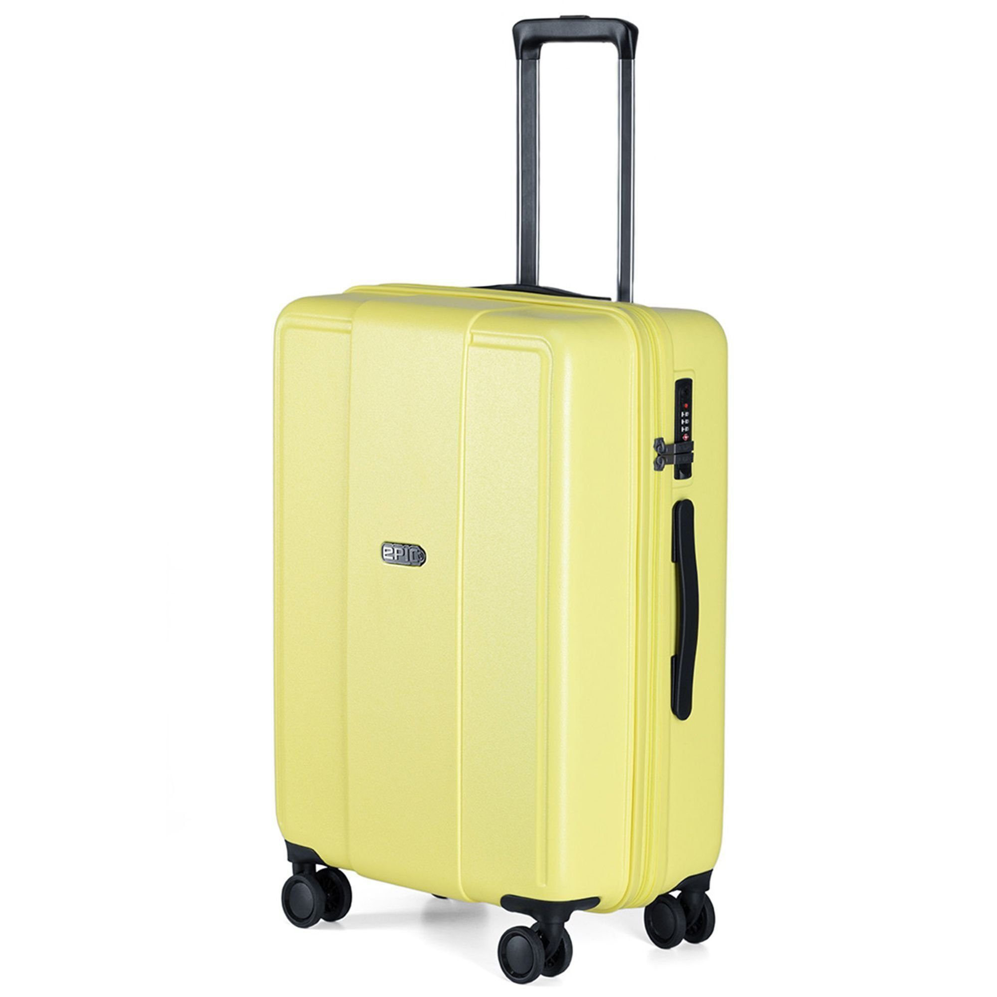 EPIC 4 Hartschalen-Trolley Pop yellow ABS 6.0, Rollen, citrus