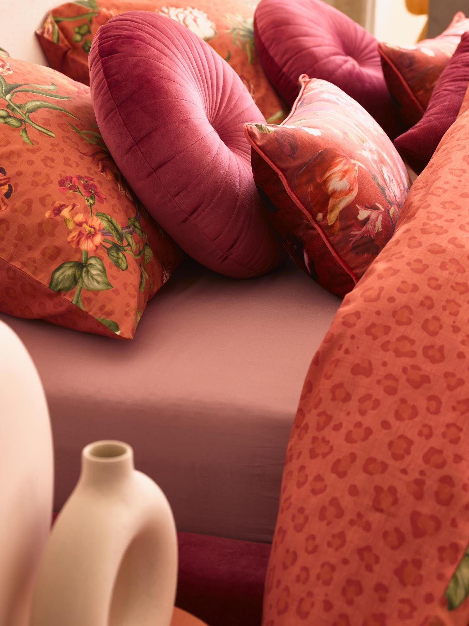 Essenza Spannbettlaken Satin, Satin, Gummizug: rundum, (1 Stück), Uni Baumw günstig online kaufen