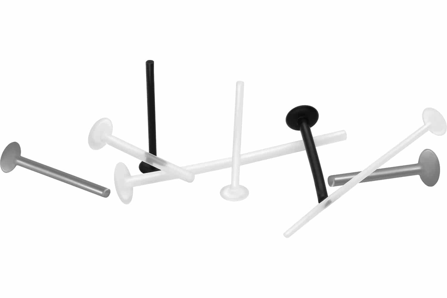 PIERCINGLINE Piercing-Set PTFE Labret ohne Kugel günstig online kaufen