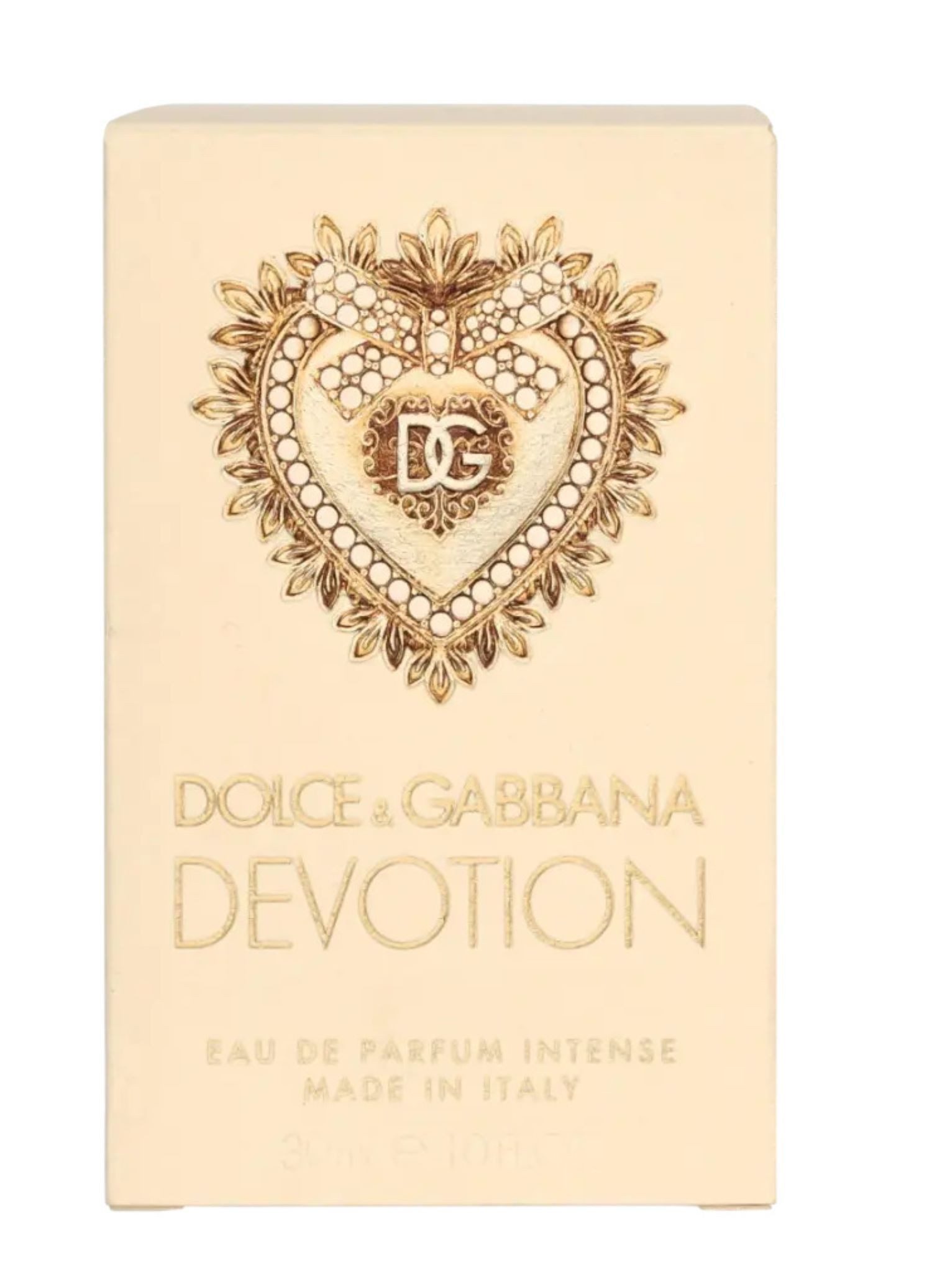 DOLCE & GABBANA Eau de Parfum Devotion Intense, luxuriöser Glasflakon mit ikonischem Herz-Symbol
