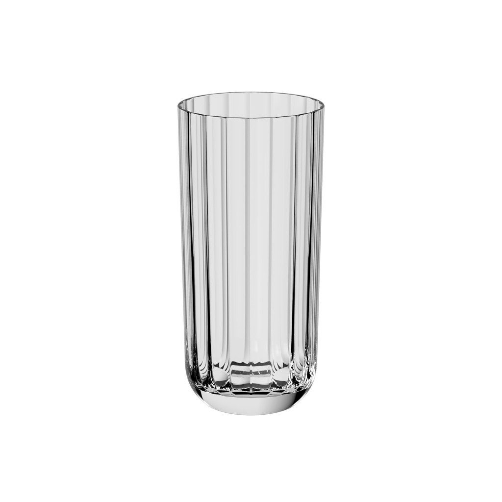 Villeroy & Boch Longdrinkglas Rose Garden Longdrinkbecher, 300 ml, 4 Stück, 4-tlg., Glas, Kristallglas, 4 Stck, spülmaschinenfest