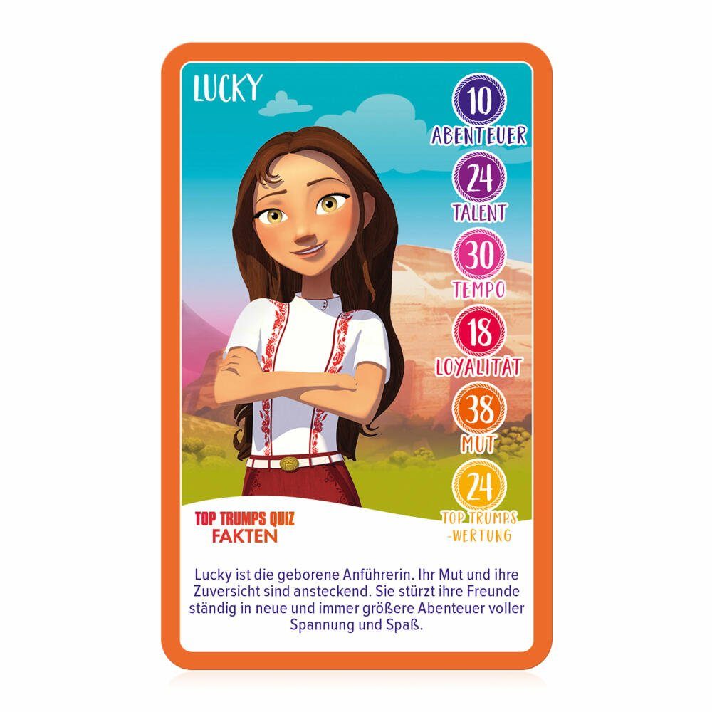 Winning Moves Spiel Top Trumps Spirit Riding Free