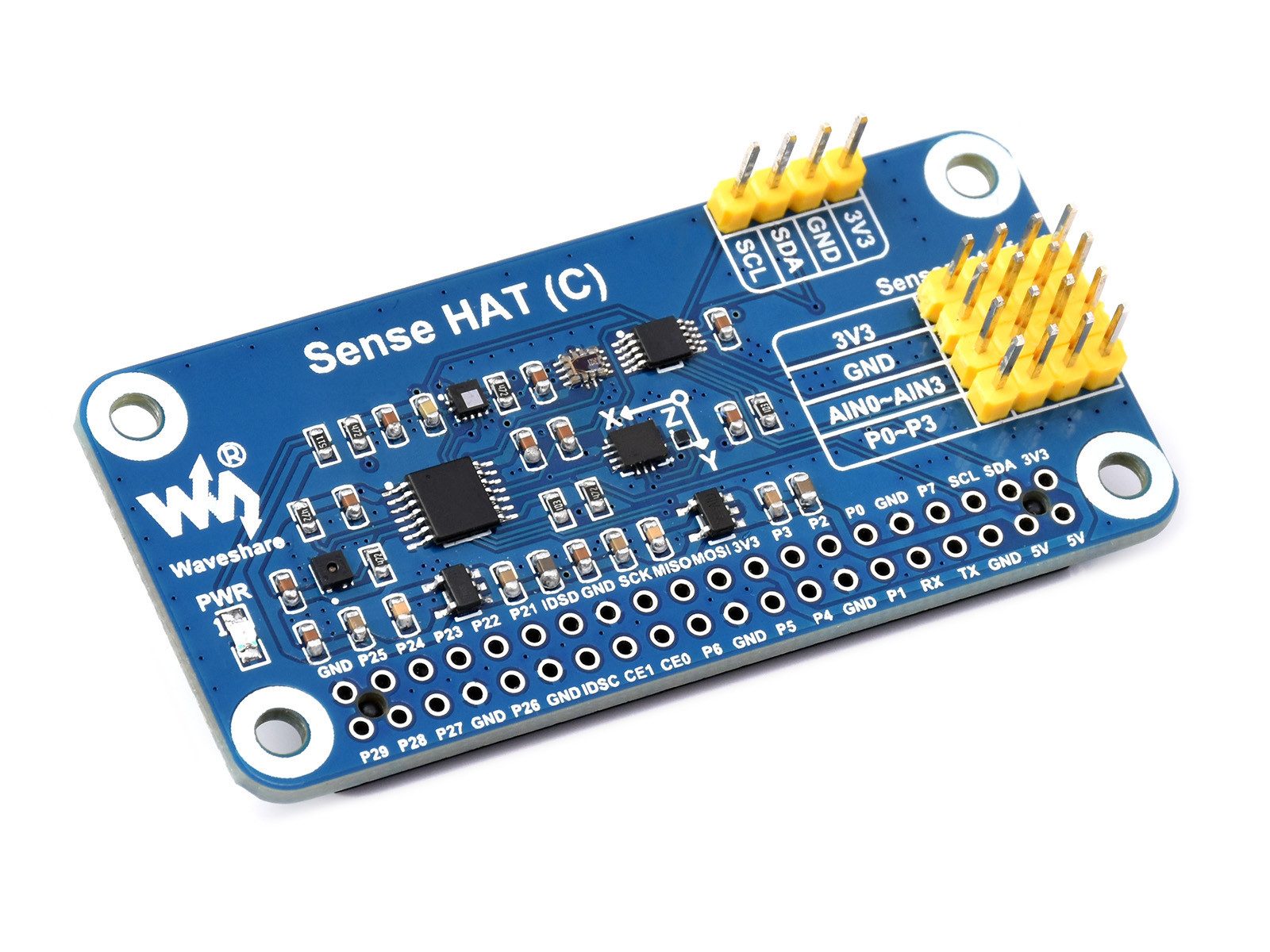 Sensor Sense HAT (C) für Raspberry Pi