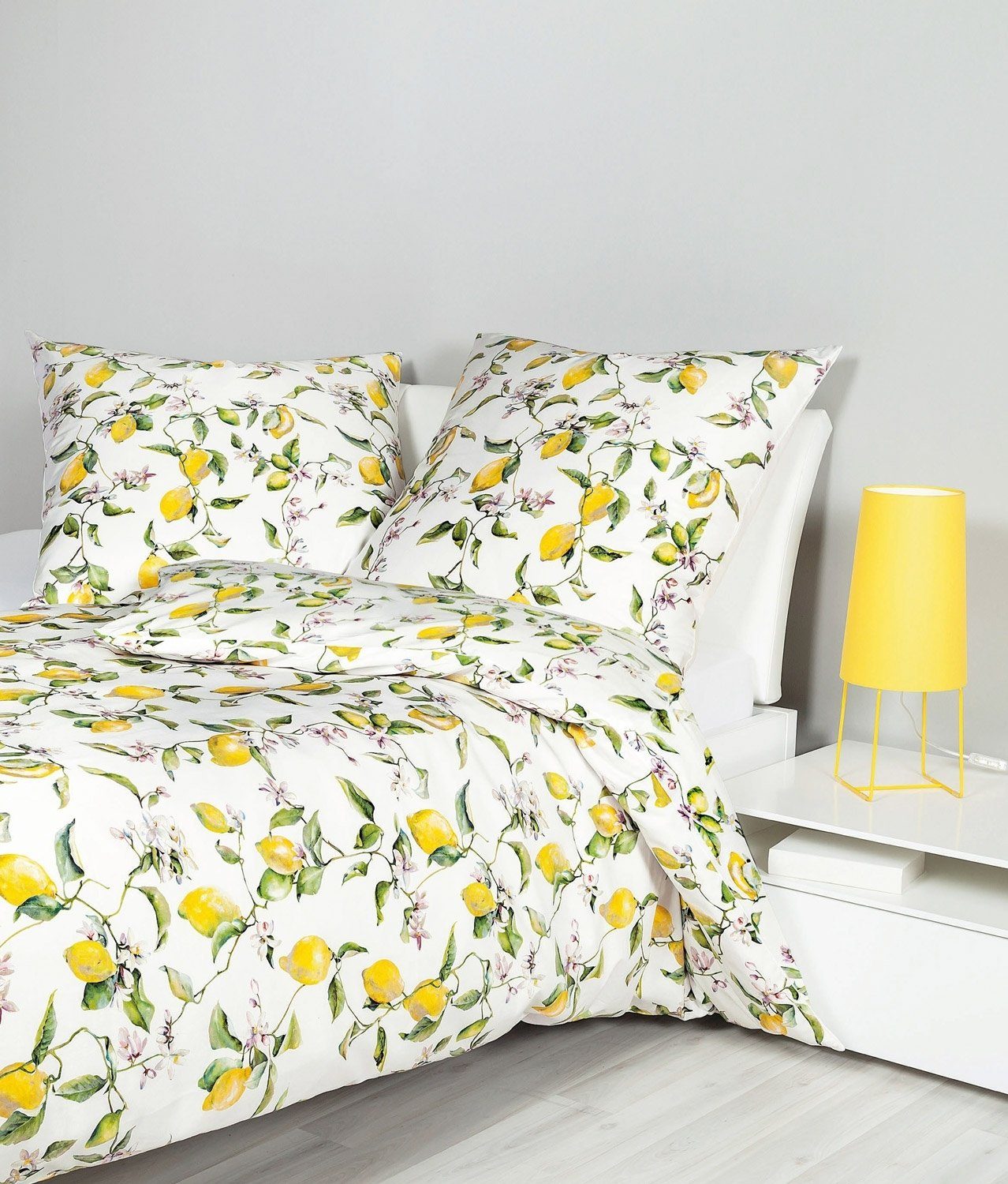 Janine Bettwäsche Mako-Satin-Bettwäsche MODERN ART S, günstig online kaufen