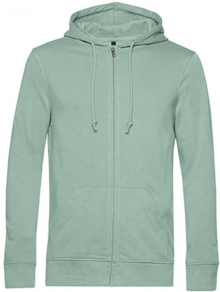 B&C Kapuzensweatjacke Organic Zipped Hood Jacket, gekämmte Bio-Baumwolle