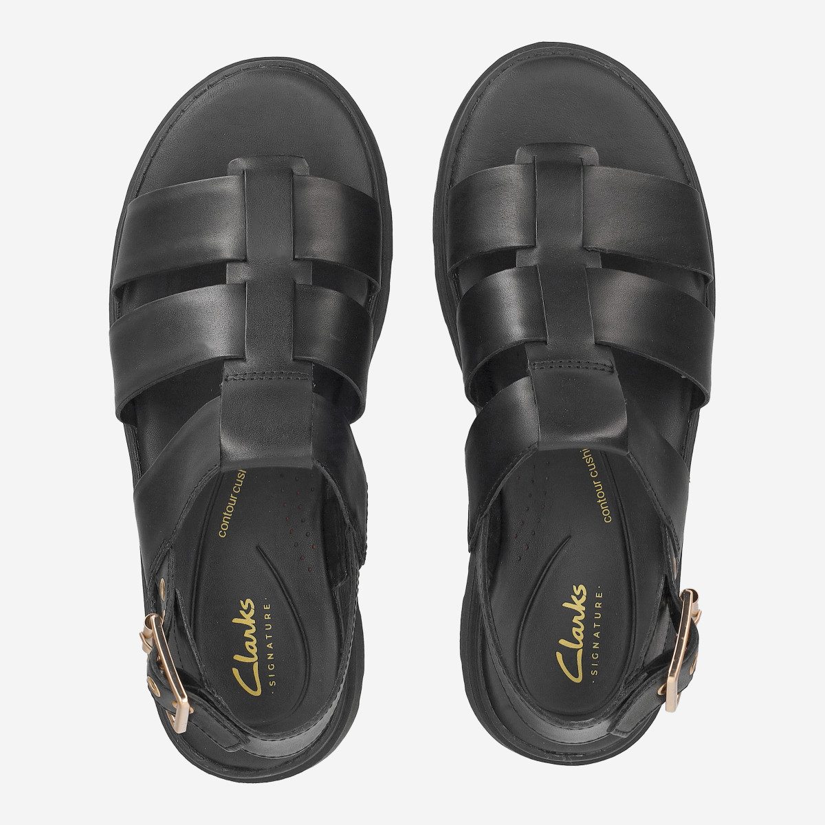 Clarks Clarks Orinoco3 Strap 26186490 4, Sandaletten, Schwarz, Damen Sandalette