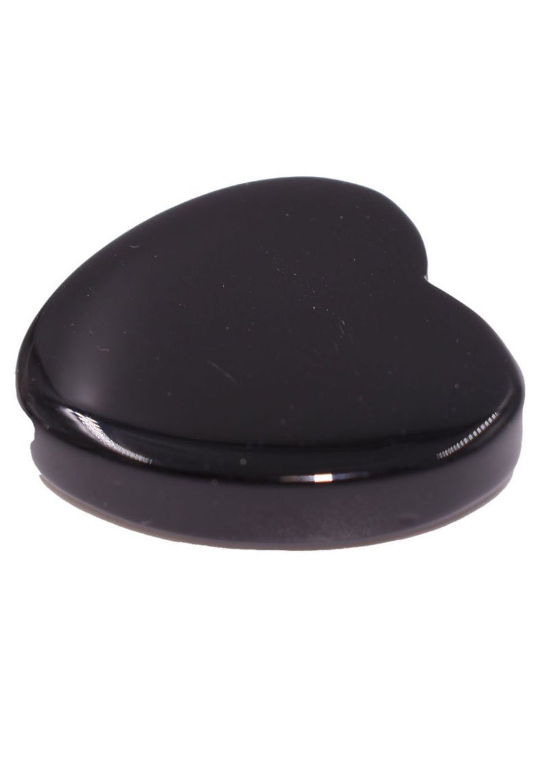 Firetti Edelstein Schmuck Geschenk Herz, (1-St), Onyx, Handschmeichler