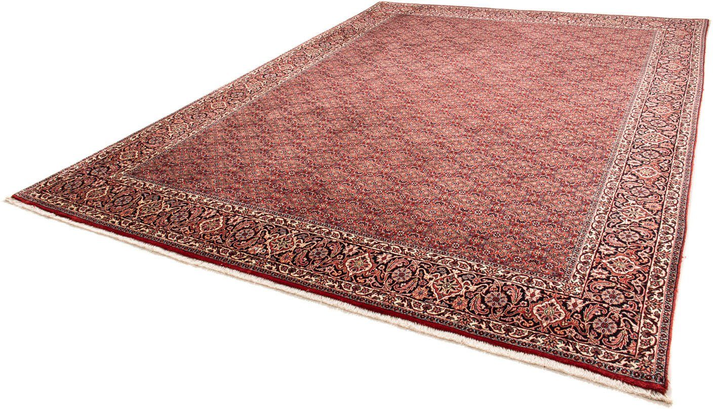 Orientteppich Perser - Bidjar - 350 x 246 cm - rot, morgenland, rechteckig, Höhe: 15 mm, Wohnzimmer, Handgeknüpft, Einzelstück mit Zertifikat