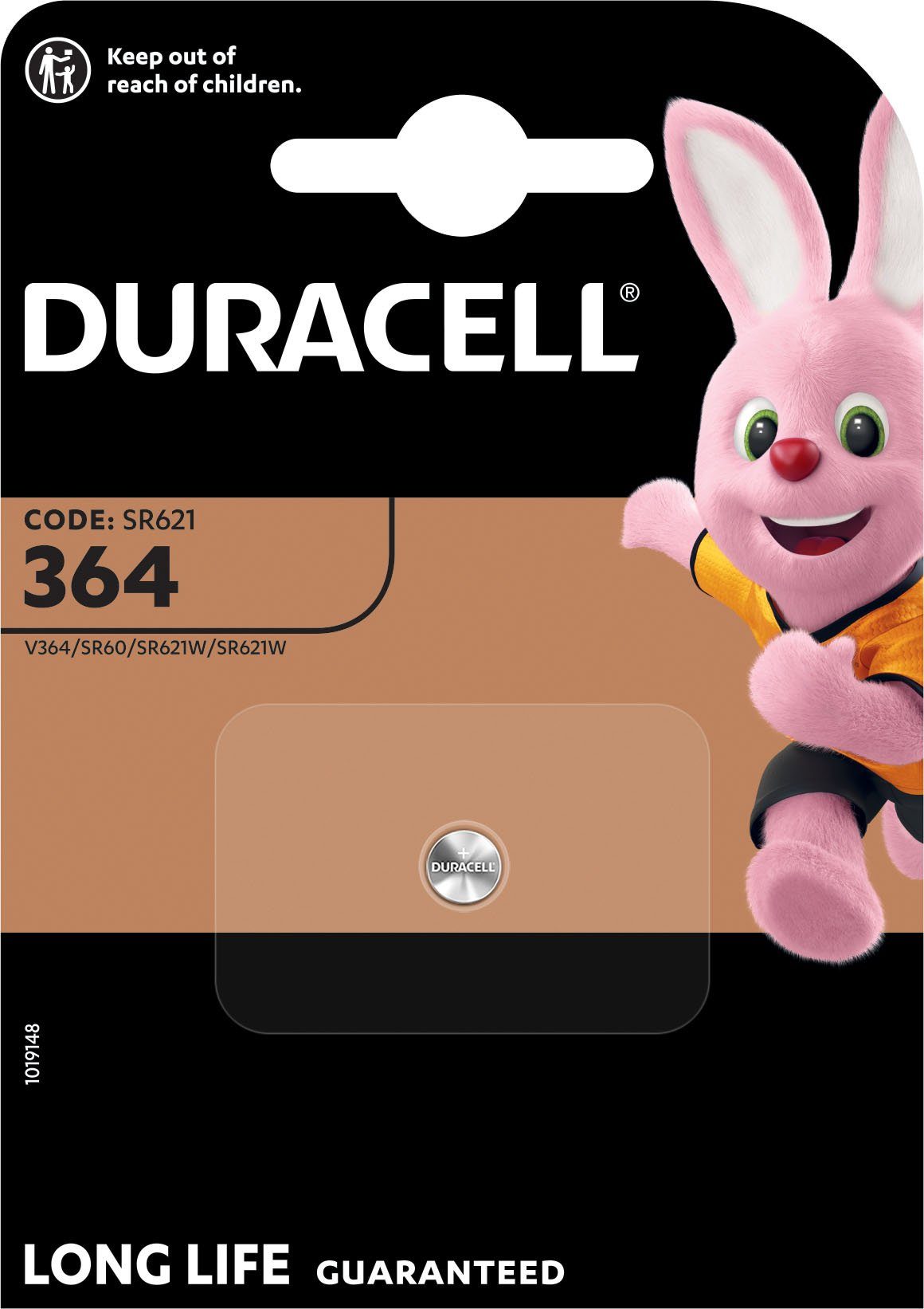 Duracell 1 Stck Watch 364 Batterie, SR621 (1 St)