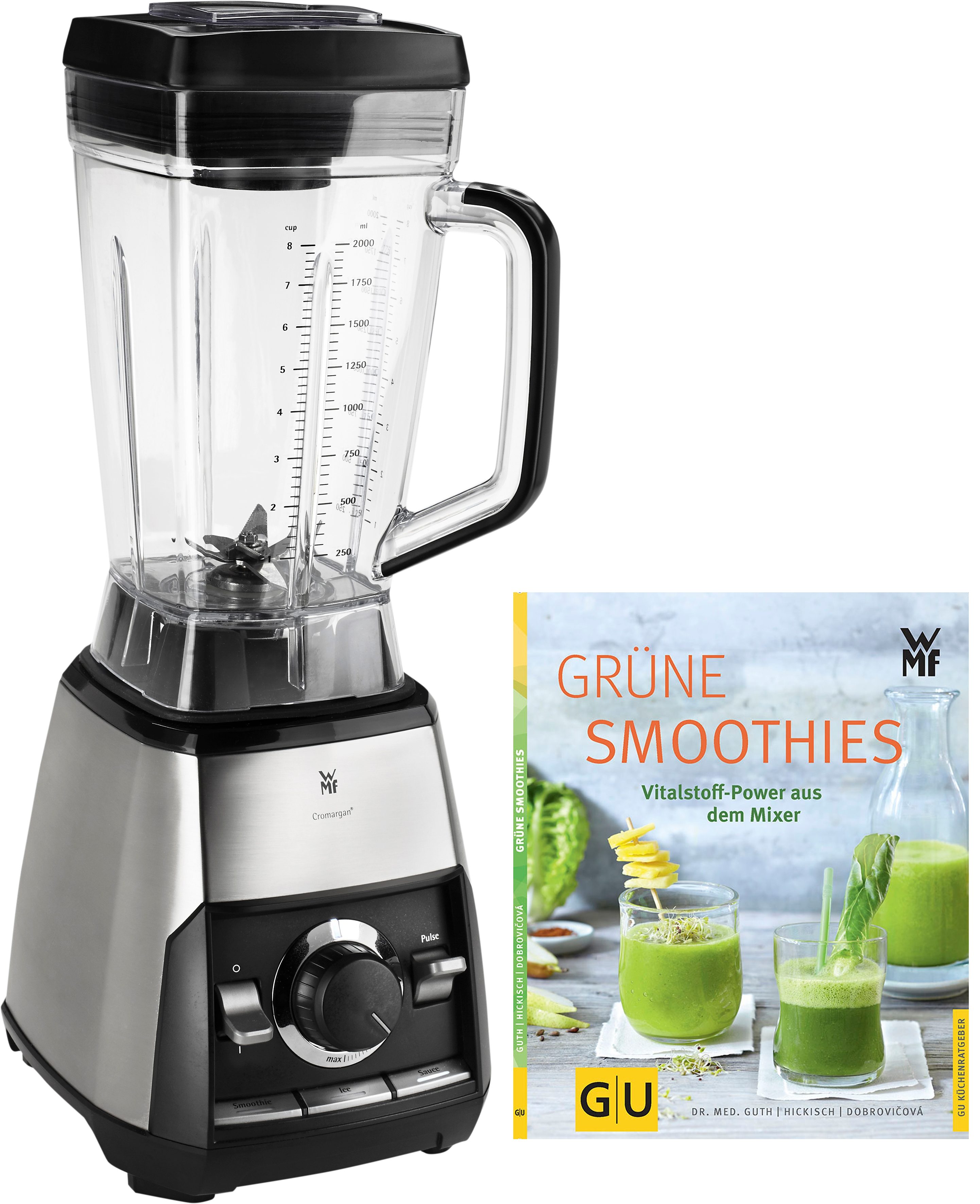 WMF Standmixer Green Smoothie KULT pro Power, 1600 W, Gratis dazu