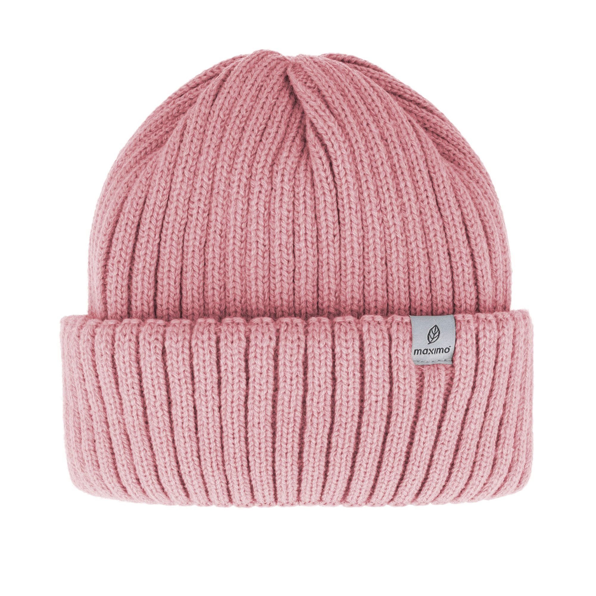 MAXIMO Strickmütze MINI-Beanie, Umschlag (1-St)