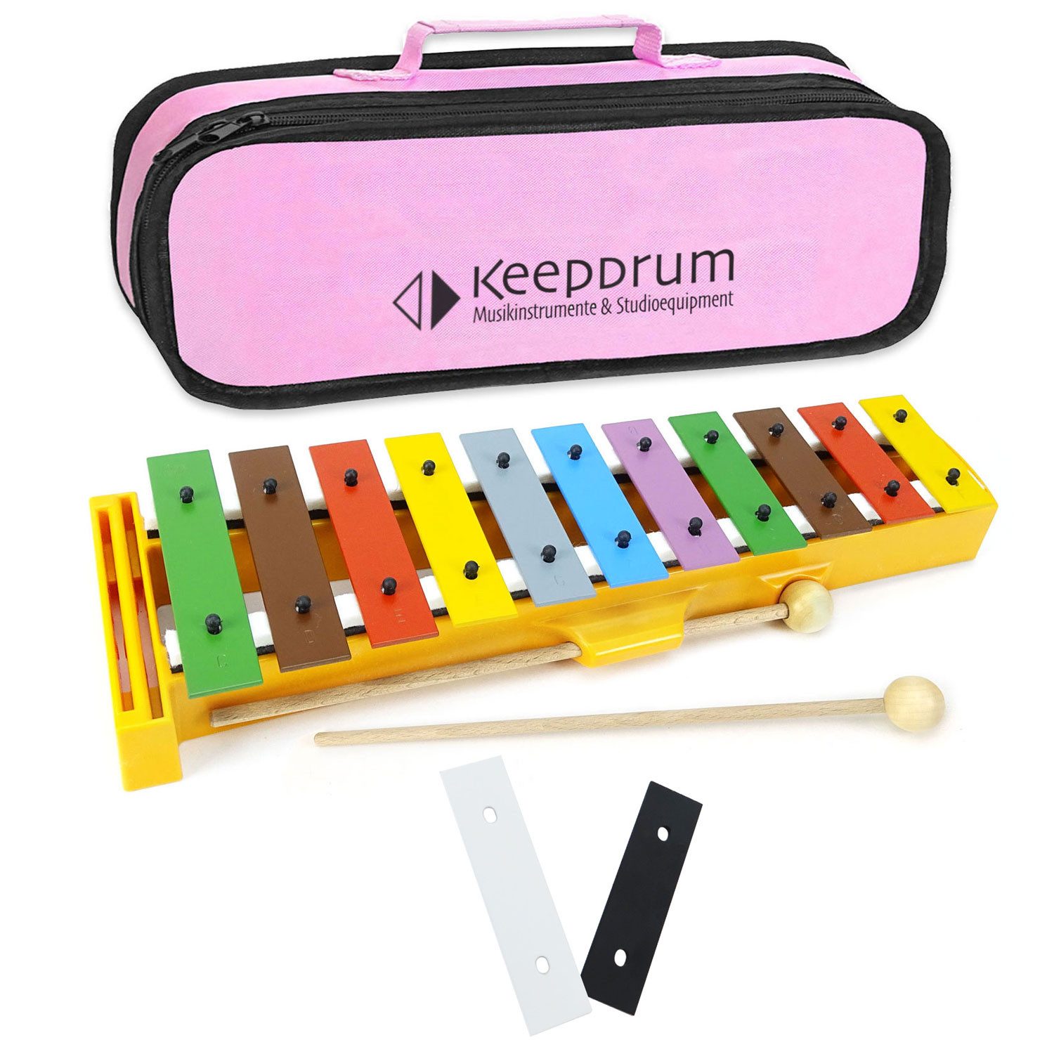 SONOR Glockenspiel Sonor Glockenspiel GS PLUS mit 2 Klangstäben und Tasche