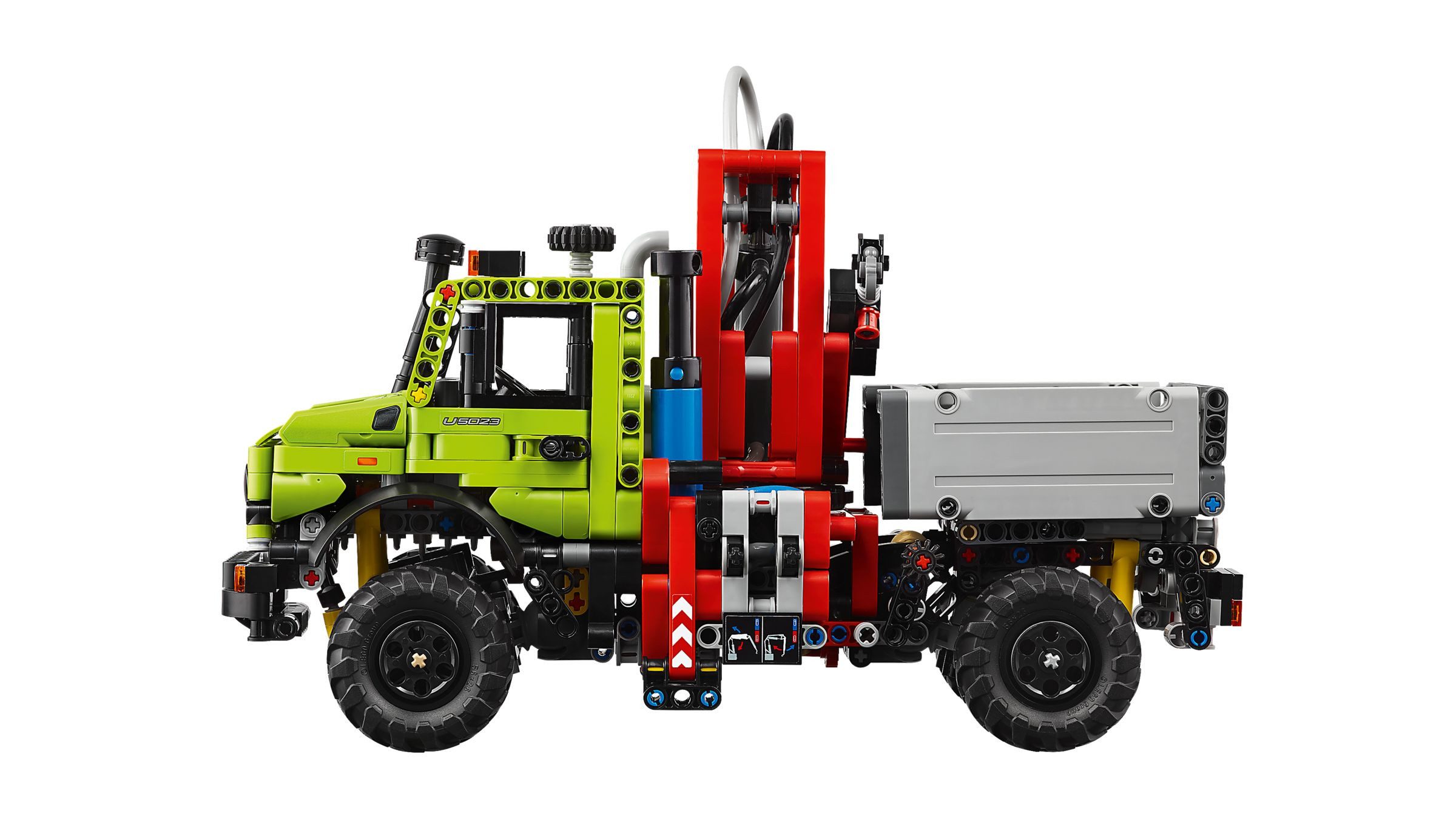 LEGO® Technic 42242 Mercedes-Benz Unimog U 5023 mit Kran Konstruktionsspielsteine