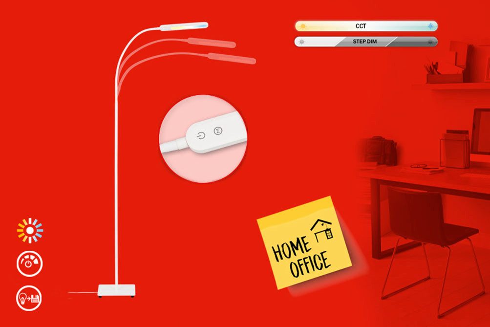 Briloner Leuchten LED Stehlampe SERVO günstig online kaufen