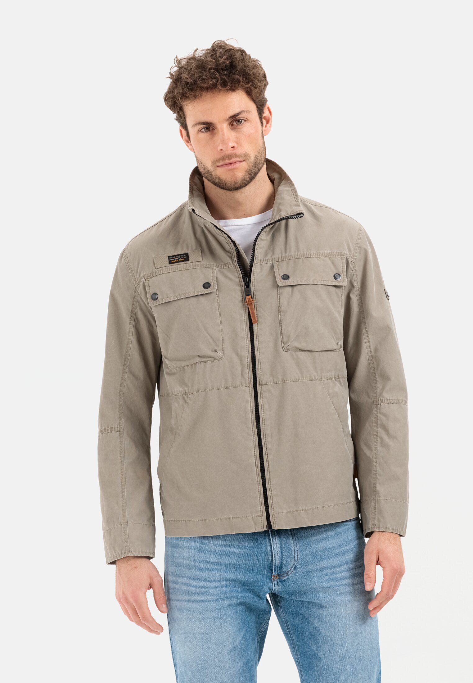 Blouson mit Stehkragen