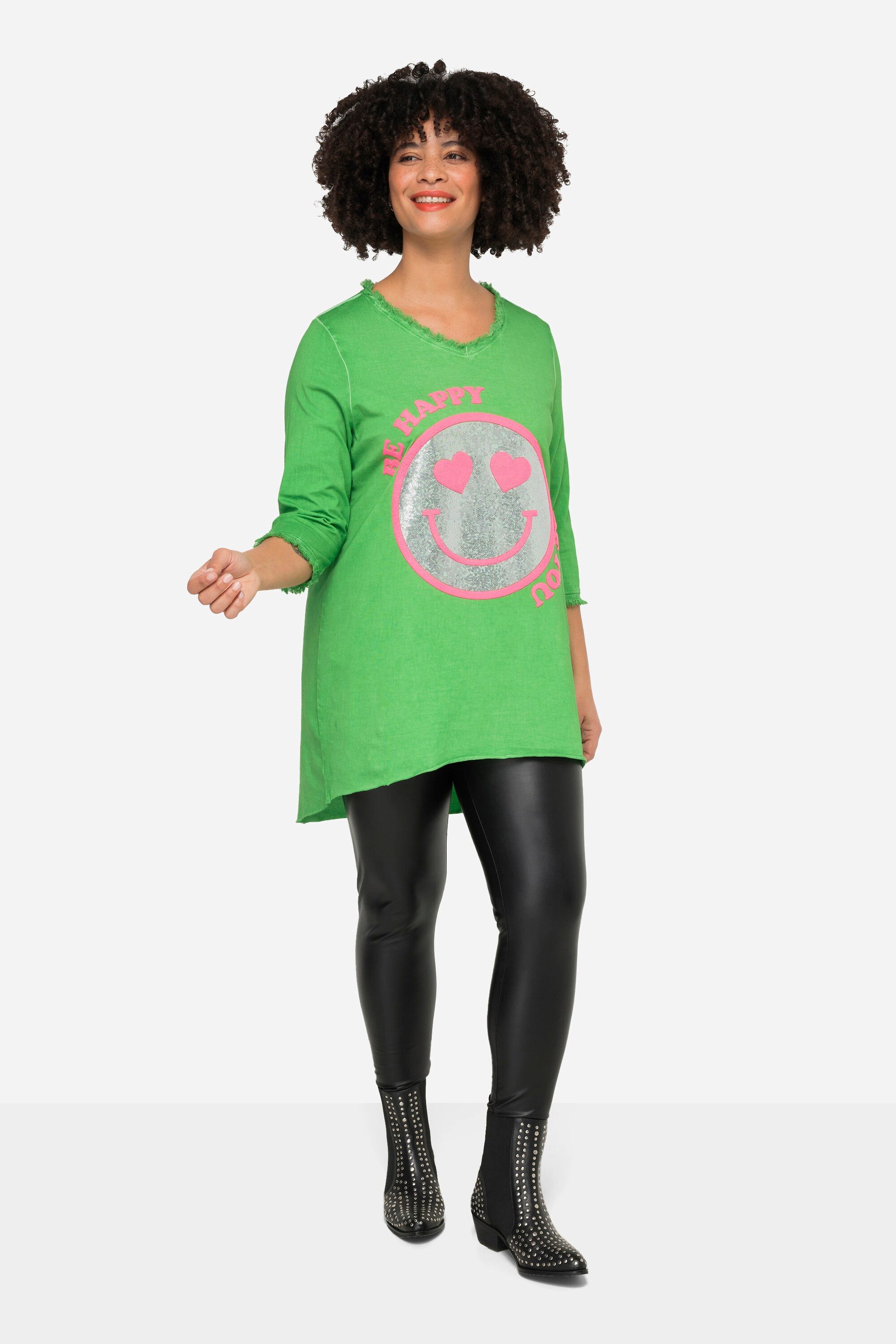 Angel of Style Longshirt T-Shirt A-Linie günstig online kaufen