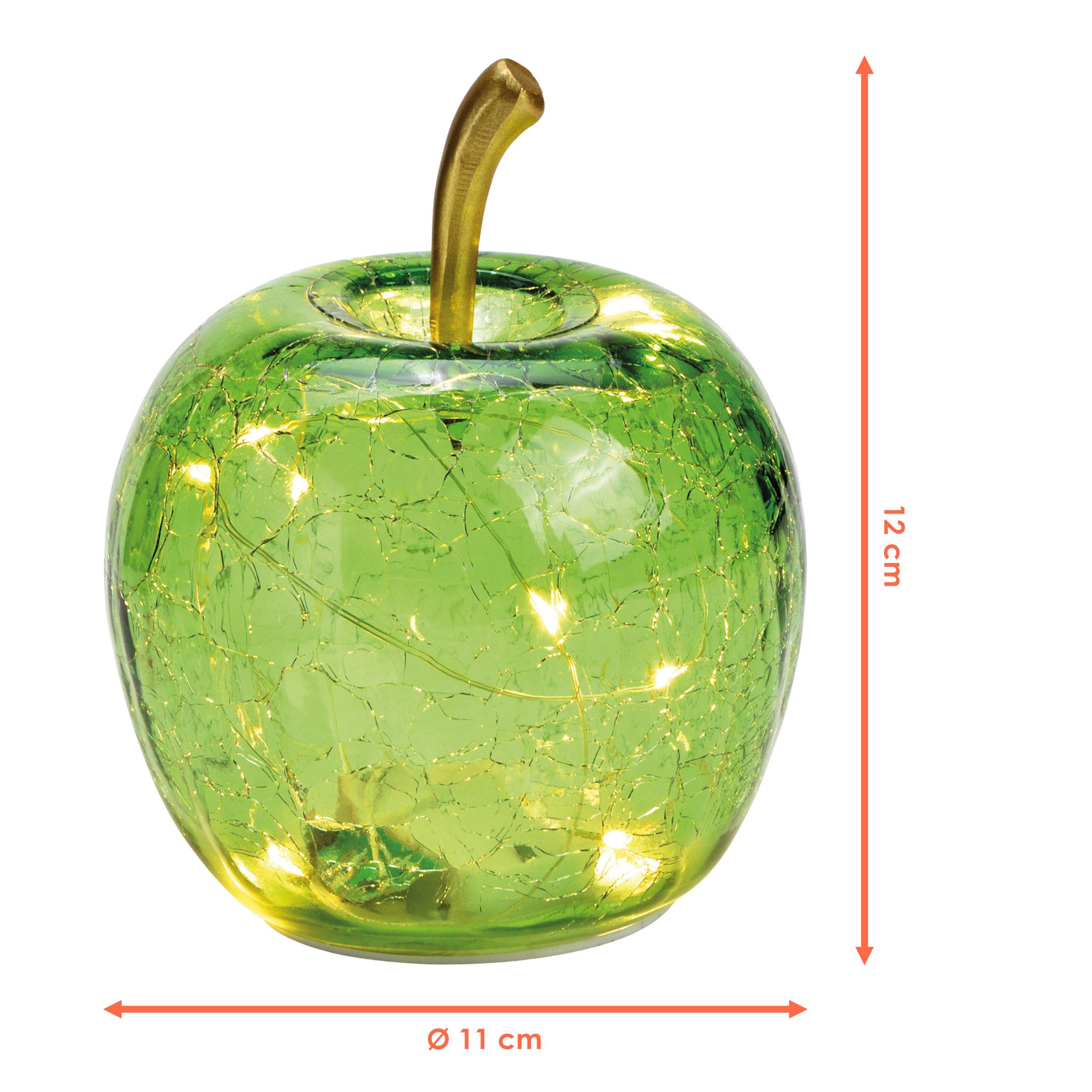 Spetebo LED Dekoobjekt, Ein-/Ausschalter, Timer, LED fest verbaut, warm wei günstig online kaufen