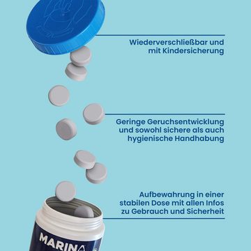 Bestlivings Chlortabletten Marina - Schock Chlorine schnelles handeln, (60 Tabletten à 20g), Chlor Schock - für schnelle Schockdesinfektion, erhöht den Chlorgehalt