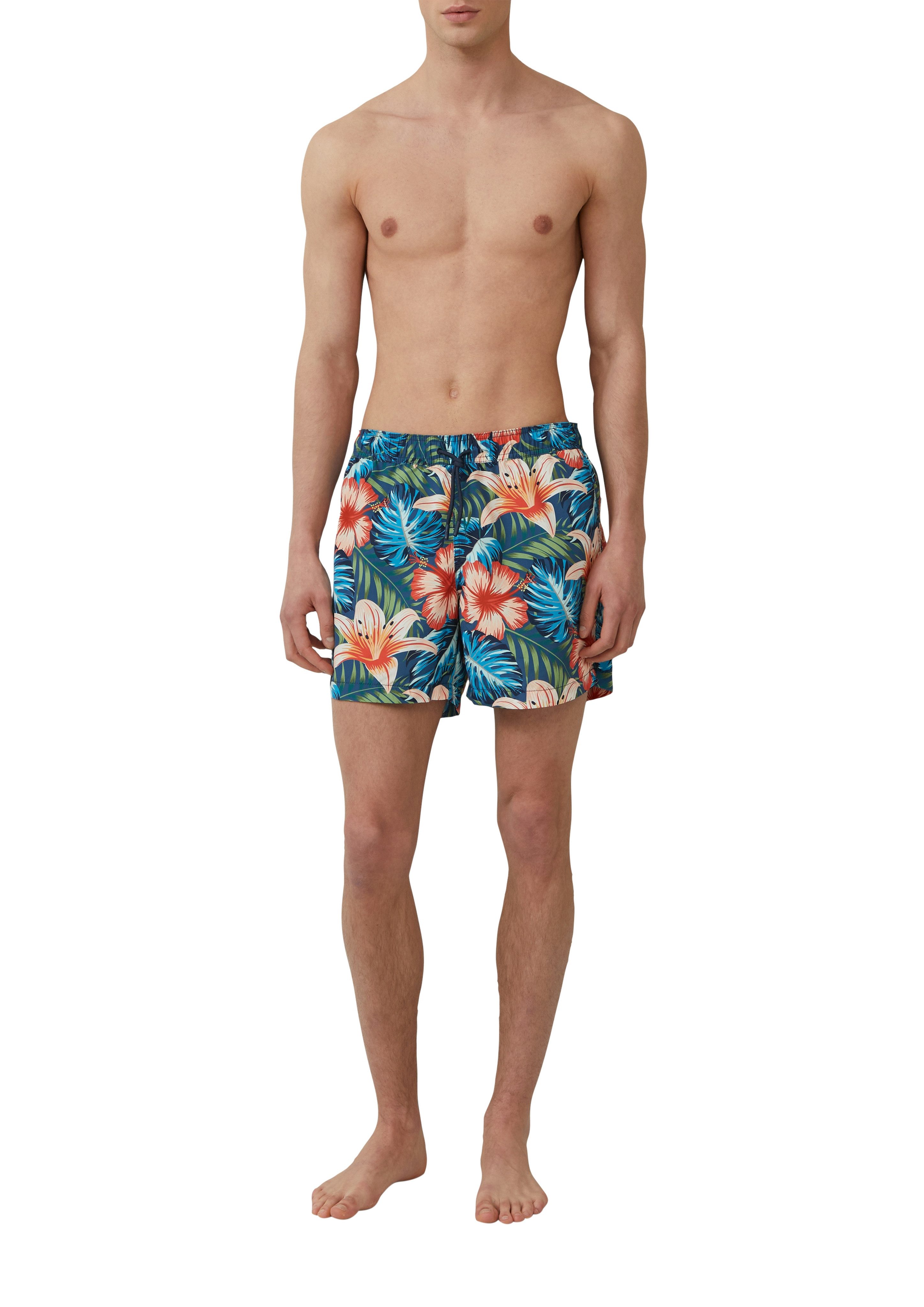 s.Oliver Strandshorts Sommerhose mit All-Over Print günstig online kaufen
