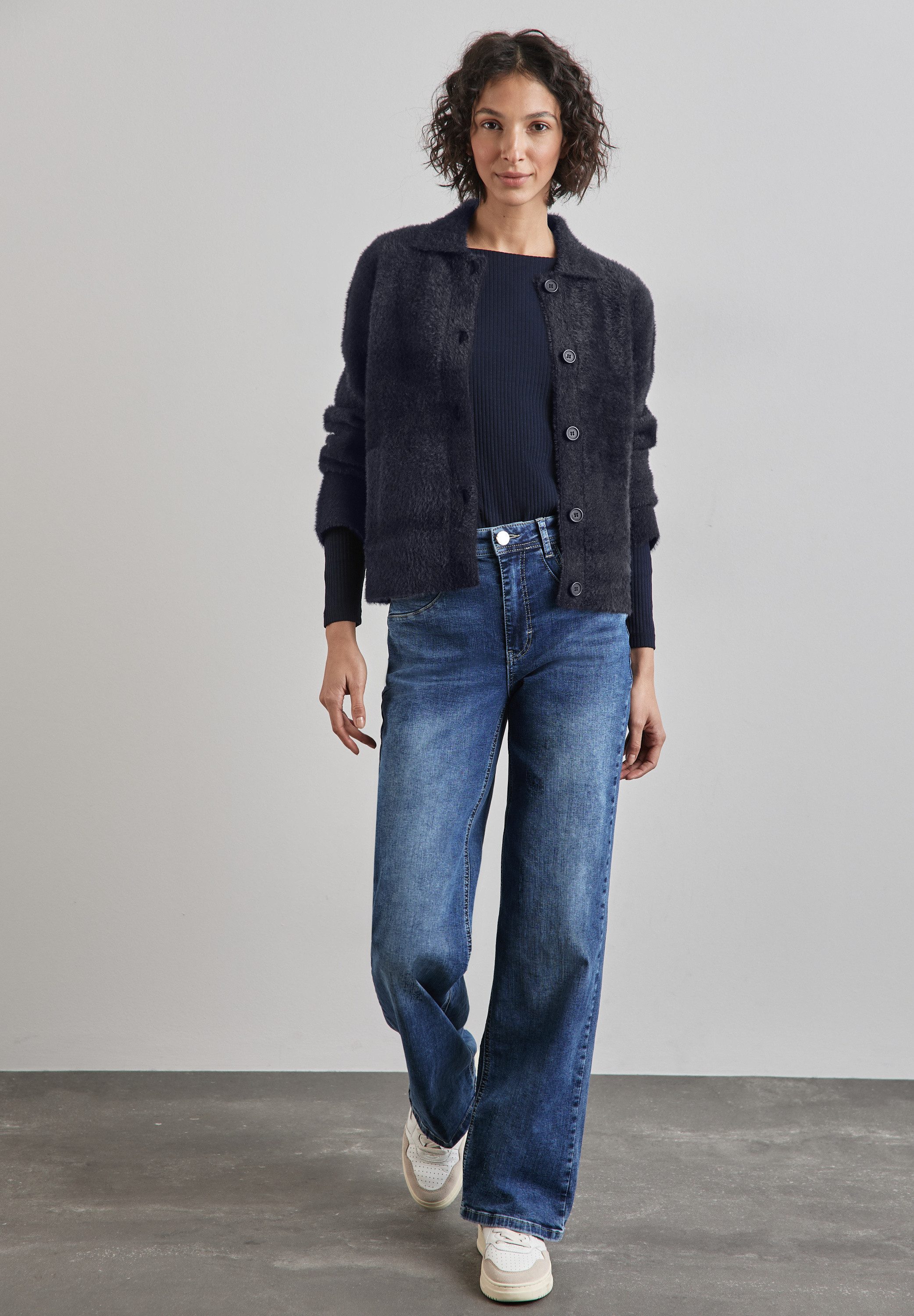 STREET ONE Cardigan mit Knopfleiste