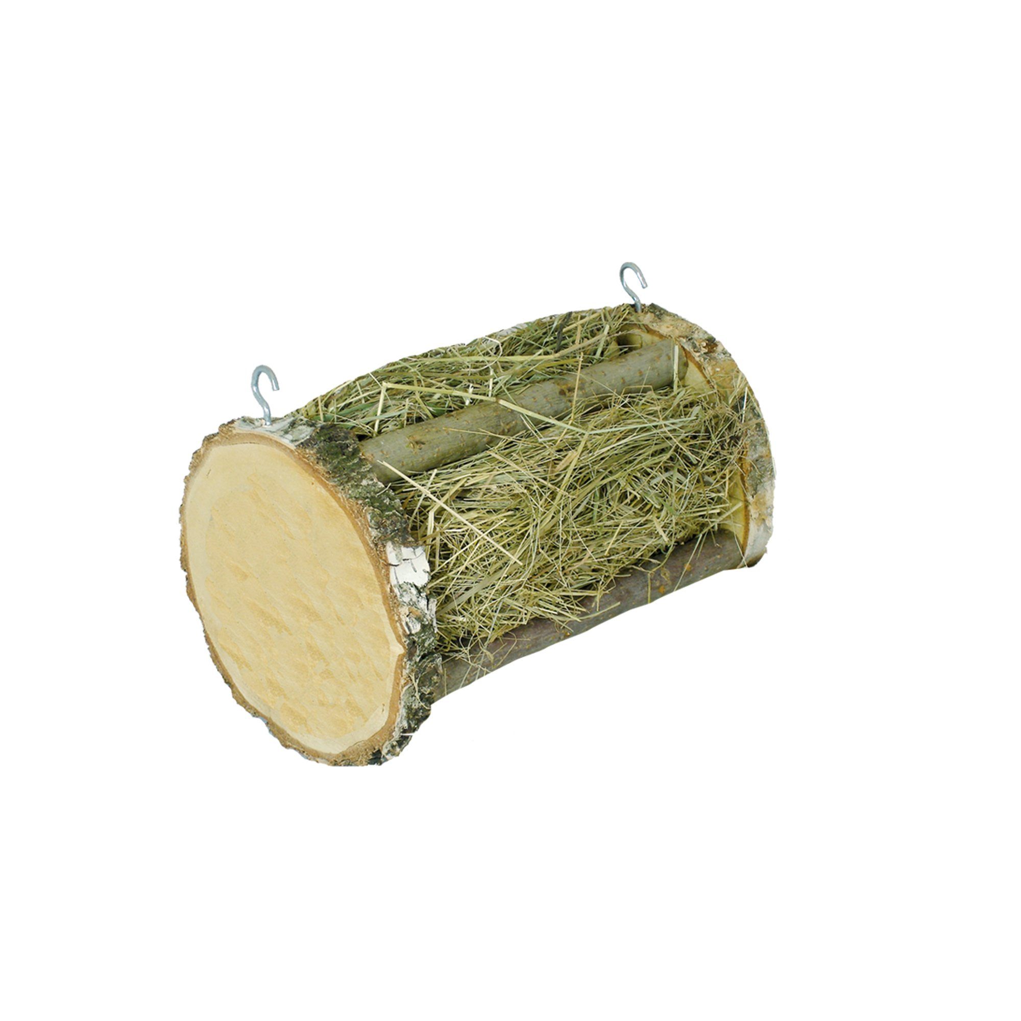 Futterspender Elmato 10465 Heurolle Heuraufe Futterspender für Käfig, 25x12x12cm