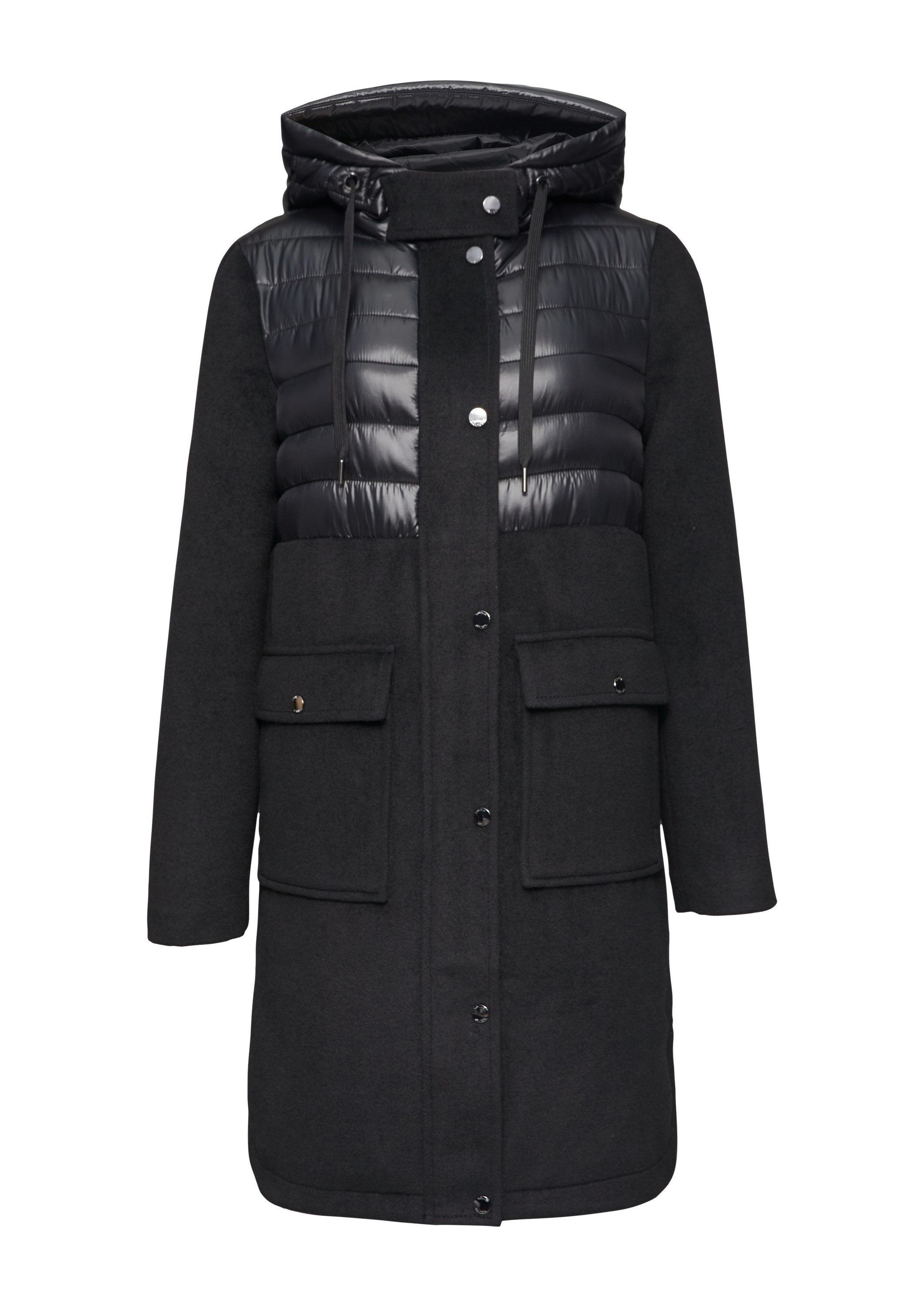 s.Oliver Wintermantel Outdoor-Mantel Parka im Fabricmix günstig online kaufen