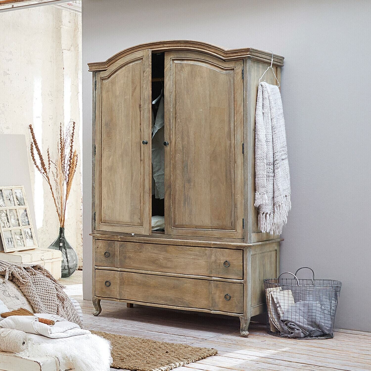 Mirabeau Kommode Kleiderschrank Richert braun