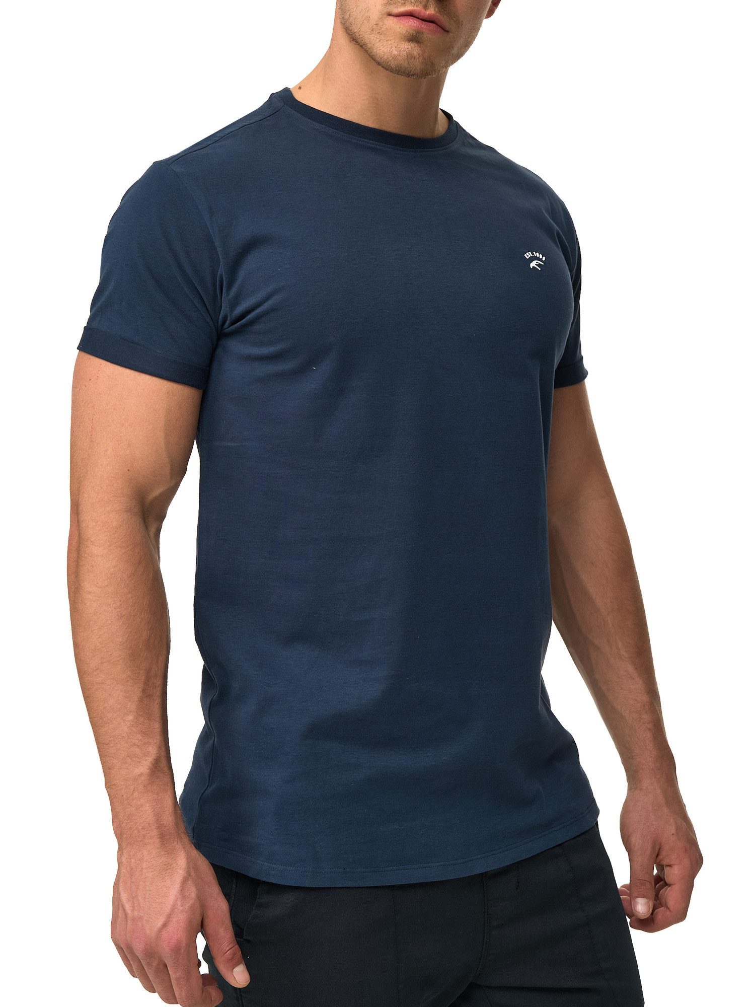 Indicode Rundhalsshirt INKloge günstig online kaufen