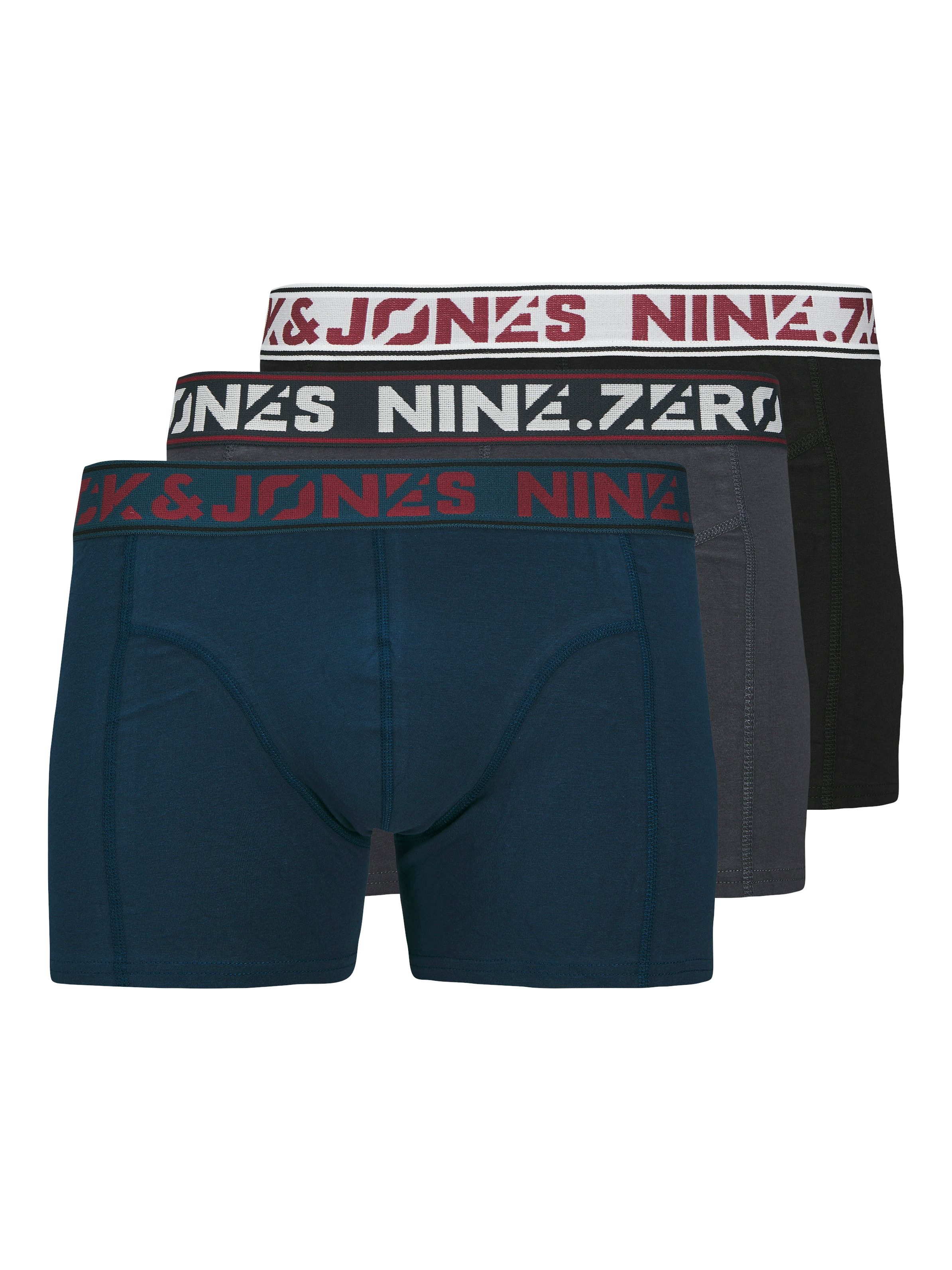 Jack & Jones Trunk JACCOLTON SOLID TRUNKS 3 PACK SN (Packung, 3-St)