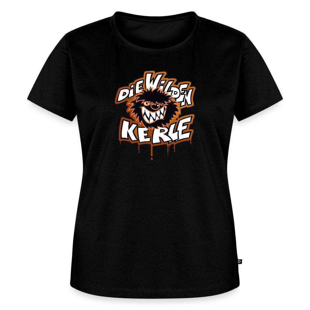 T-Shirt Die Wilden Kerle Logo Tropfen Graffiti Frauen Premium T-Shirt