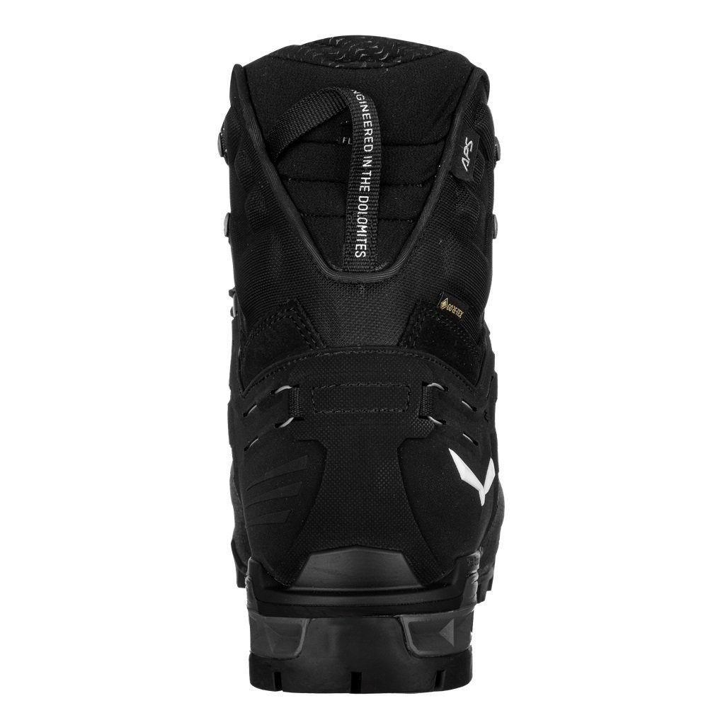 Salewa Ortles Ascent Mid GTX (Alpine, Veloursleder, wasserdicht) gold/schwarz Wanderschuh