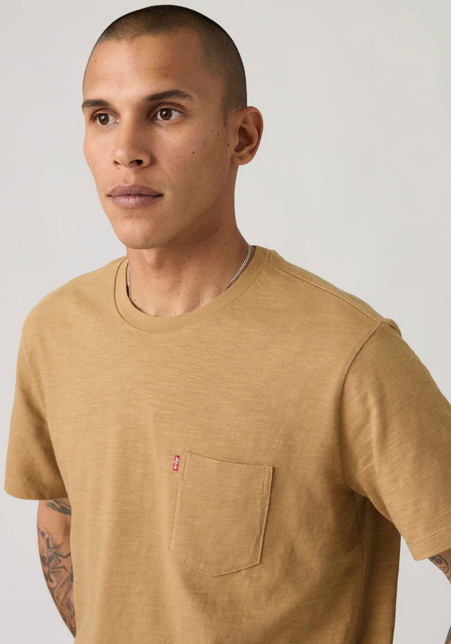 Levi's® T-Shirt CLASSIC POCKET TEE mit aufgesetzter Brusttasche – Bild 4 von 5