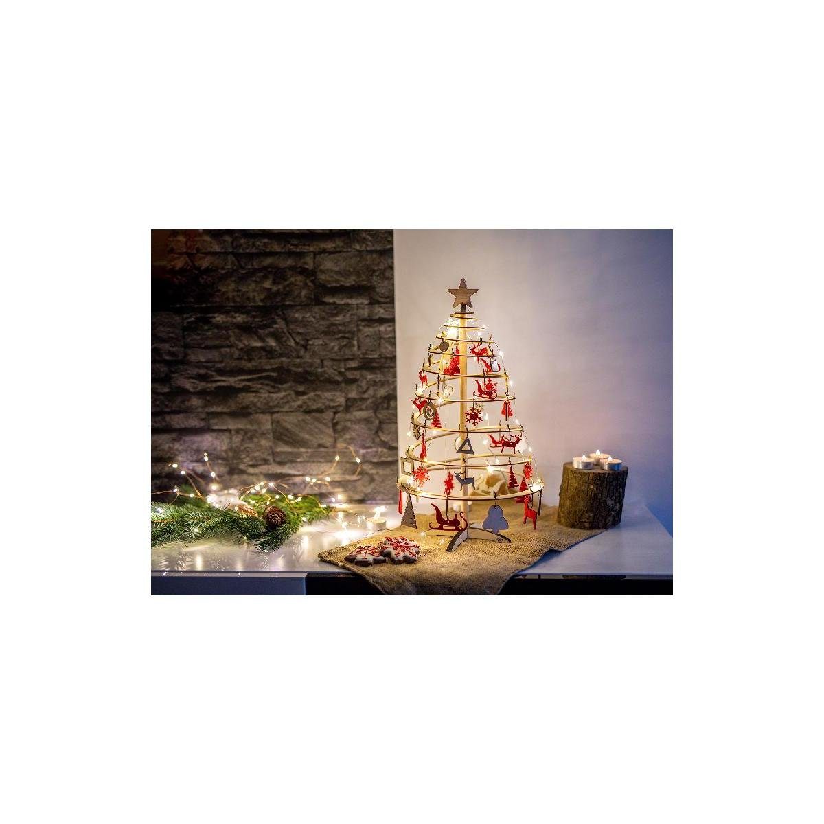 LUKA ZAJC design Künstlicher Mini-Weihnachtsbaum, inkl. - und... Sternspitze 3980806 Weihnachtsbaum