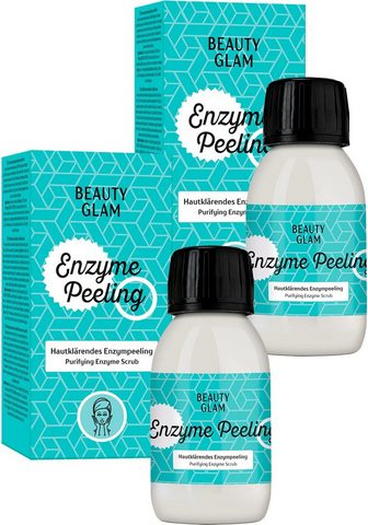 BEAUTY GLAM Gesichtspflege-Set »Enzyme Peeling« 2-...