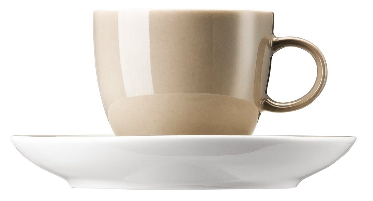Espressotasse Sunny Day Greige Espresso-/Mokkatasse 2tlg
