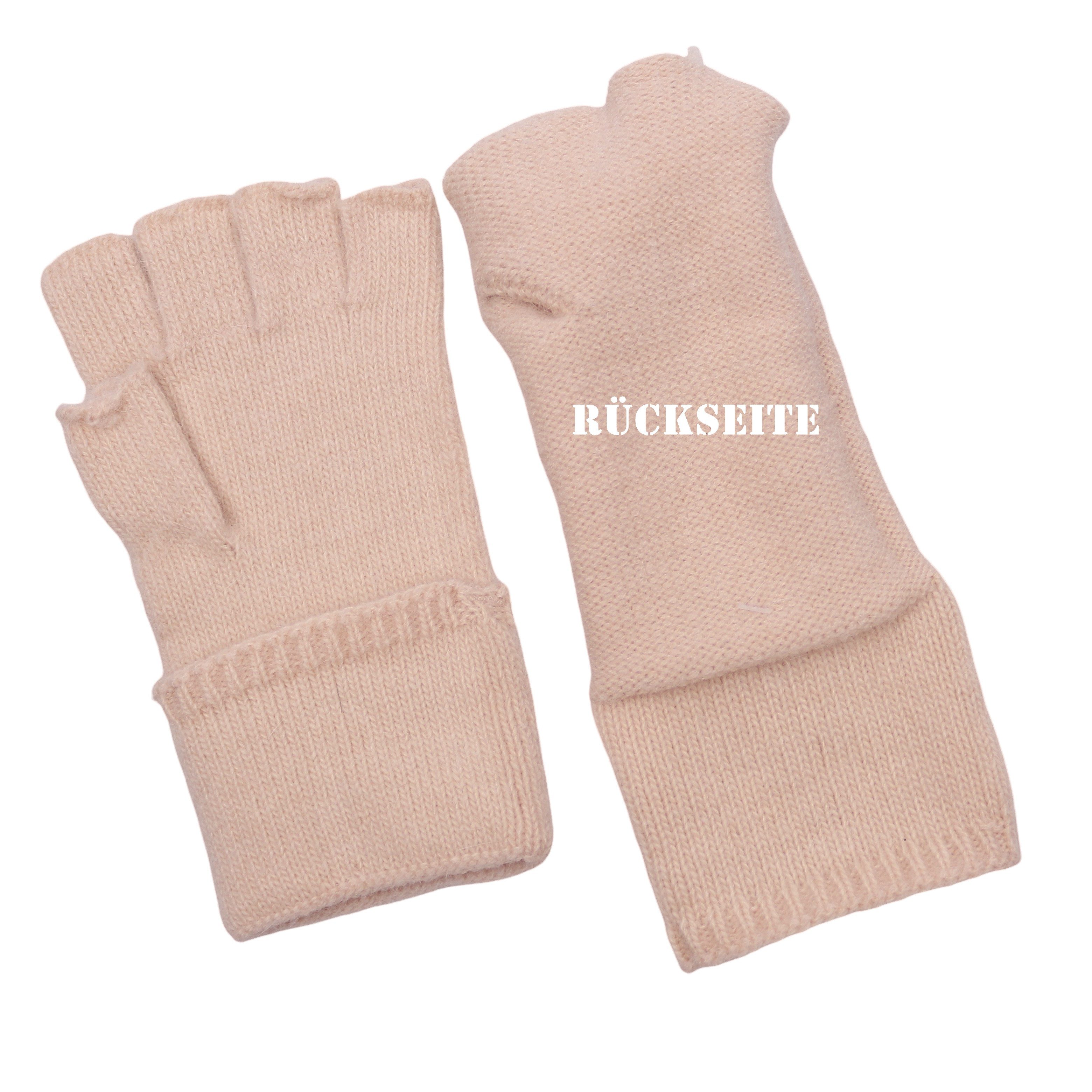 MIRROSI Strickhandschuhe Damen fingerlose Handschuhe mit günstig online kaufen